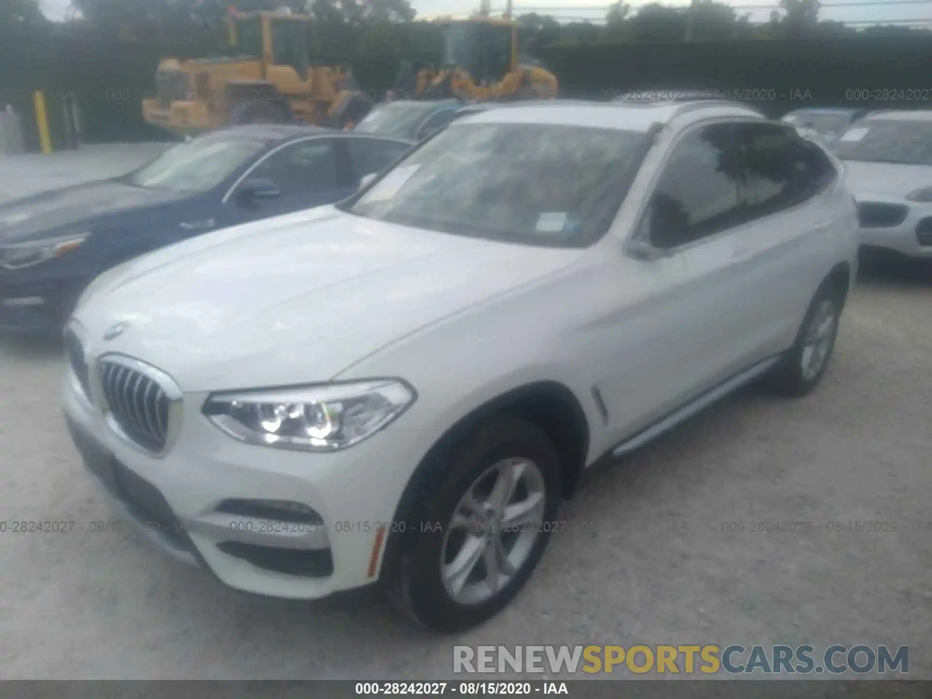 2 Photograph of a damaged car 5UXTY5C09L9C98709 BMW X3 2020