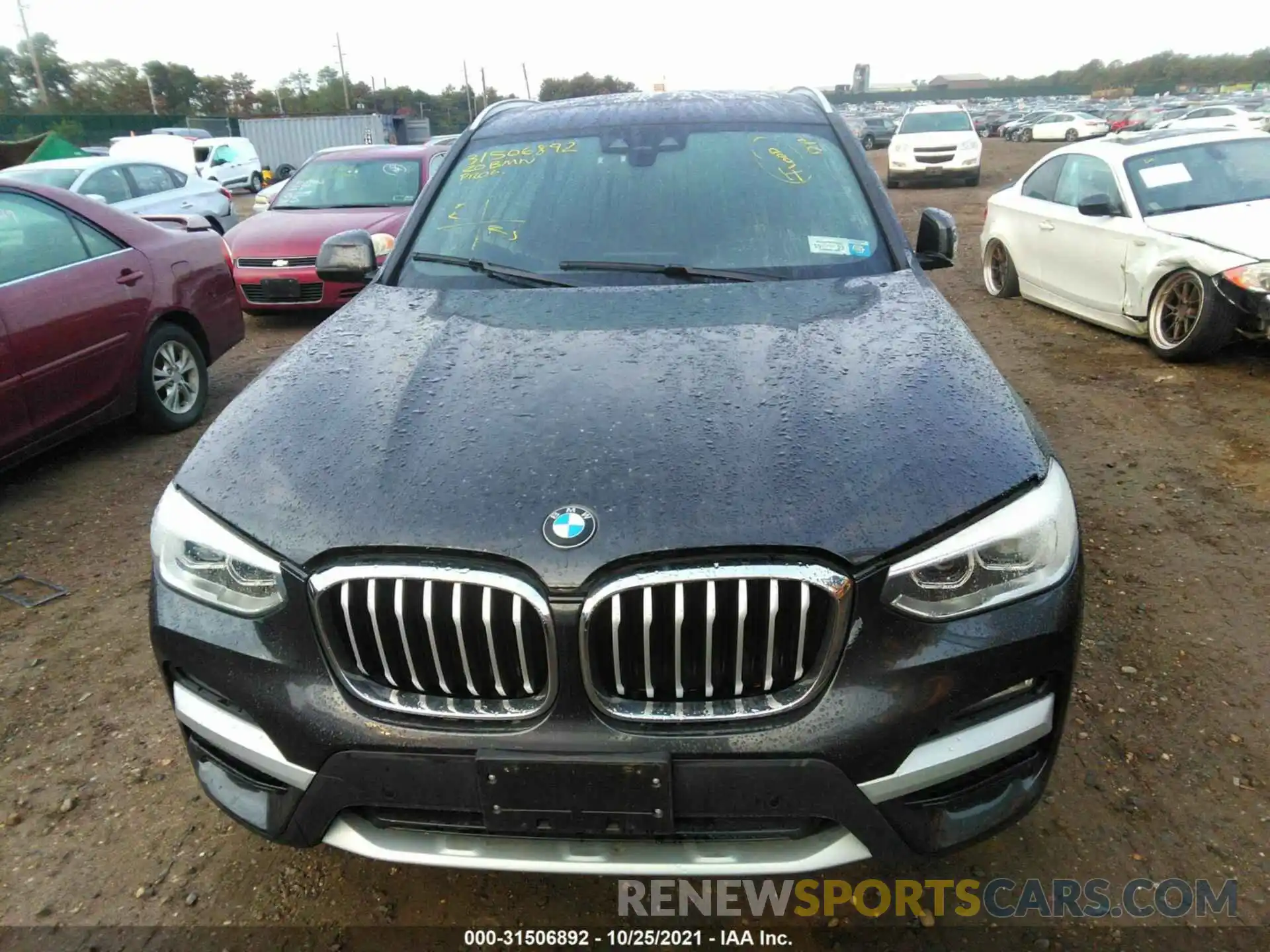 6 Фотография поврежденного автомобиля 5UXTY5C09L9D37153 BMW X3 2020