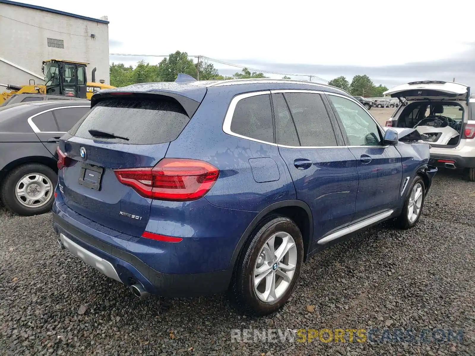 4 Фотография поврежденного автомобиля 5UXTY5C09L9D44264 BMW X3 2020