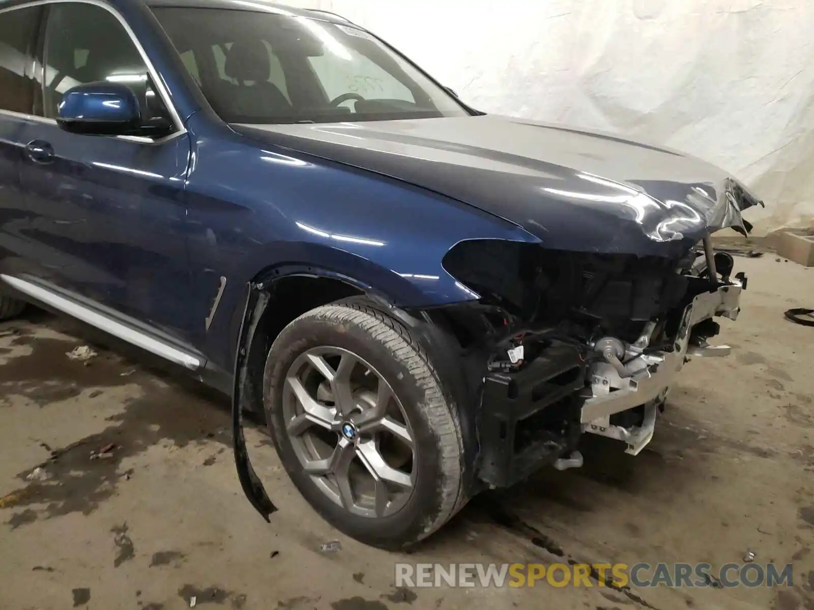 9 Фотография поврежденного автомобиля 5UXTY5C09L9D68676 BMW X3 2020