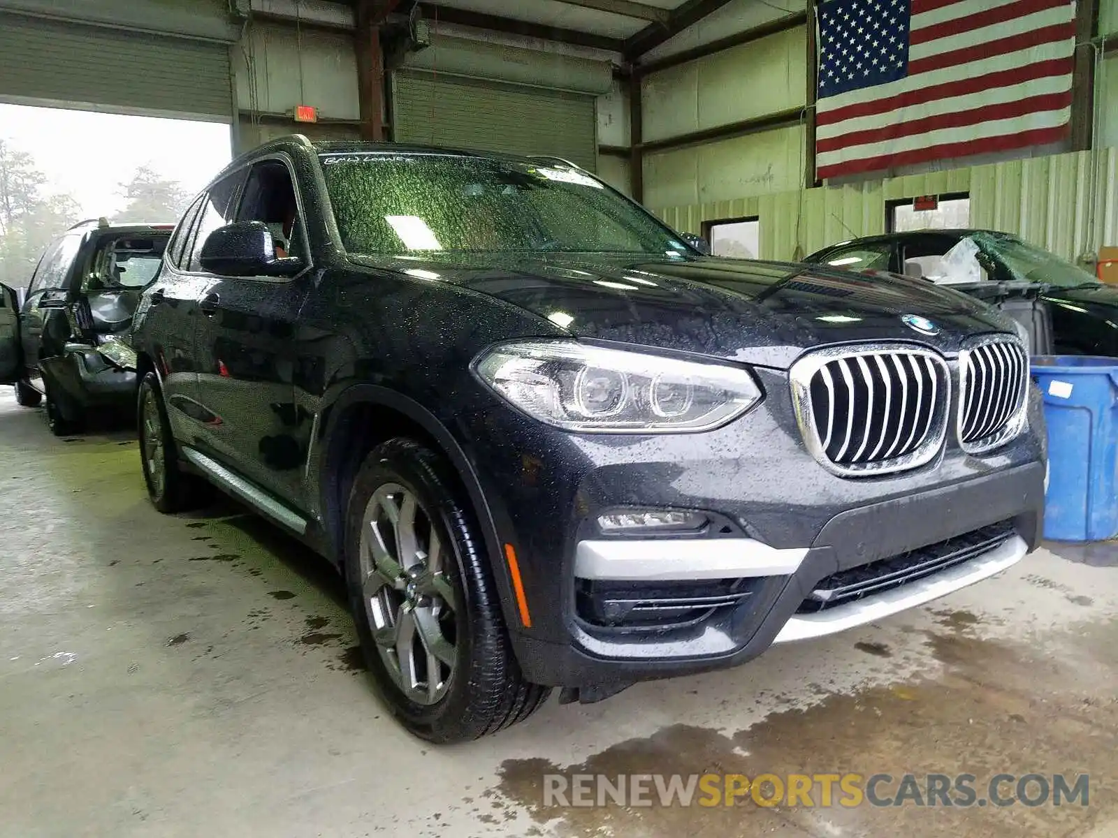 1 Photograph of a damaged car 5UXTY5C09LLT33622 BMW X3 2020