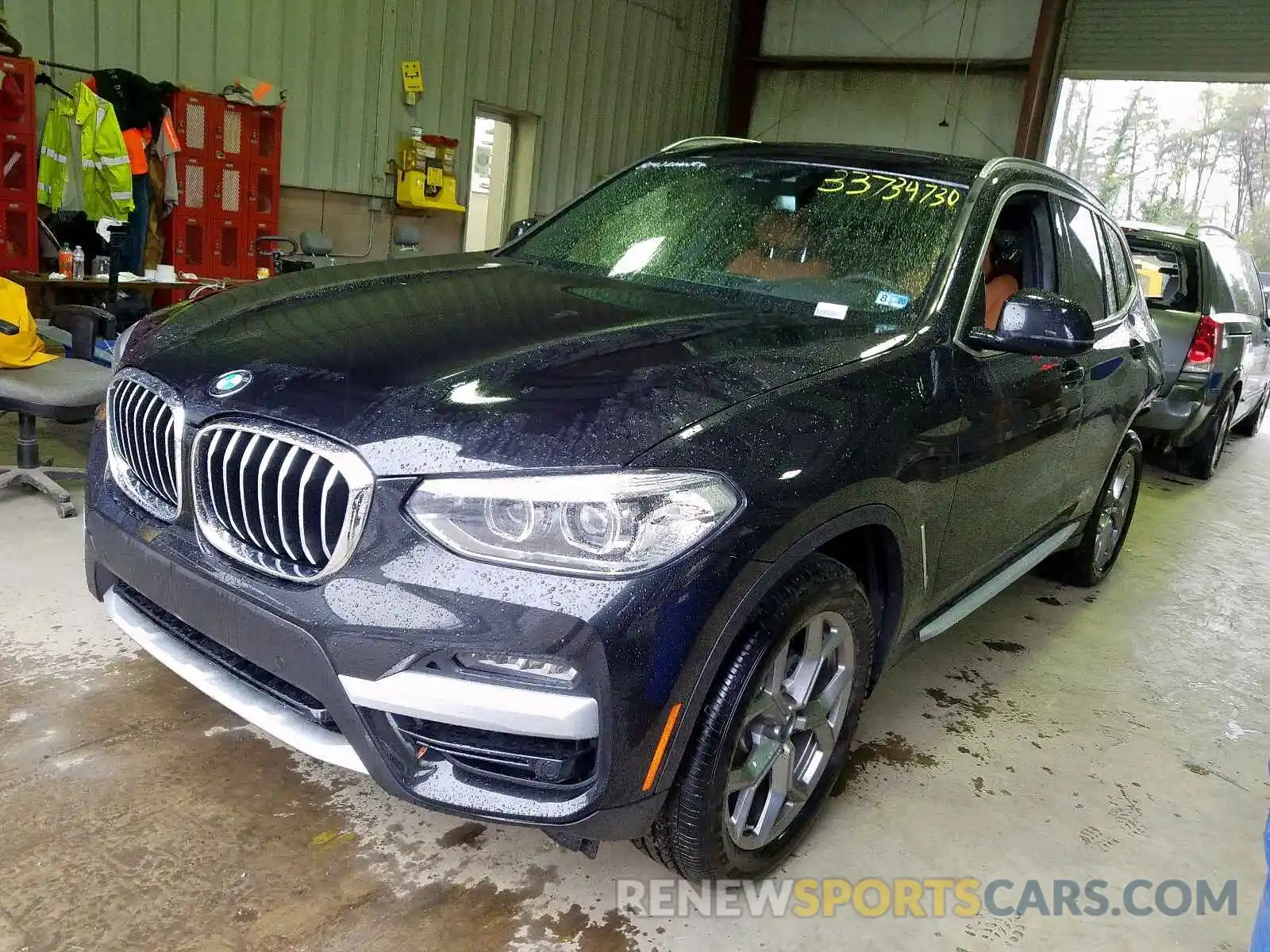 2 Photograph of a damaged car 5UXTY5C09LLT33622 BMW X3 2020