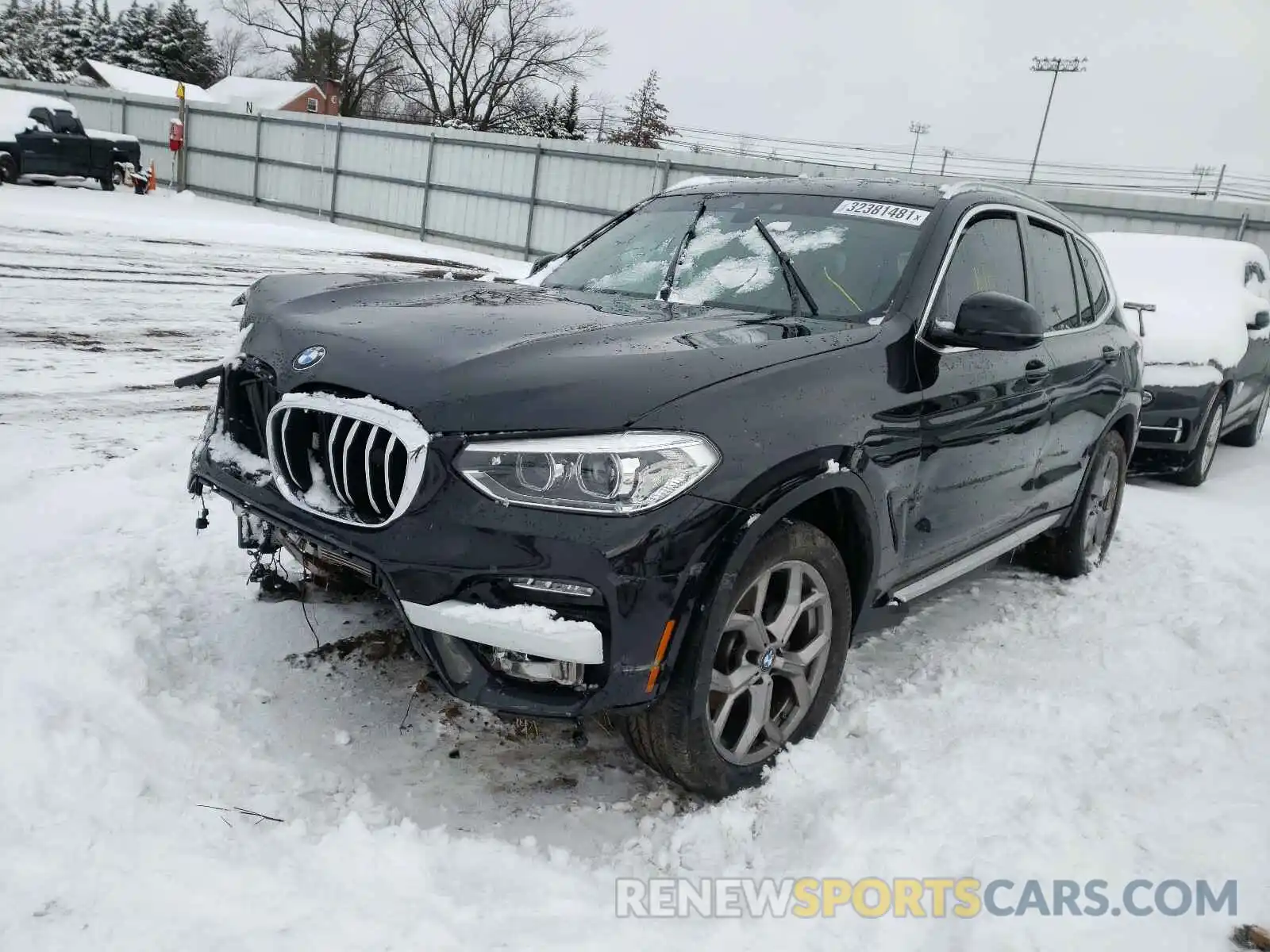 2 Photograph of a damaged car 5UXTY5C09LLT35824 BMW X3 2020