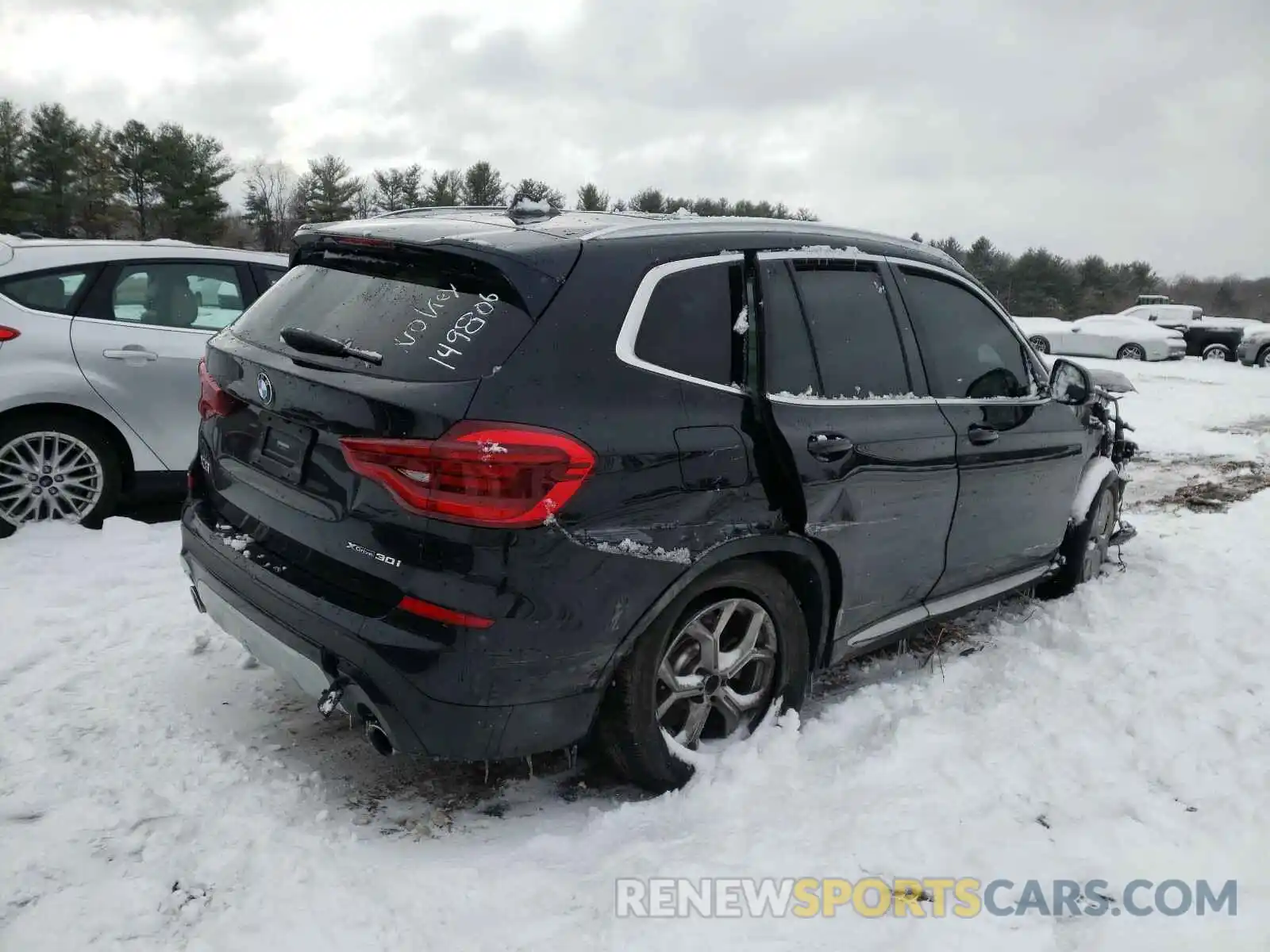 4 Photograph of a damaged car 5UXTY5C09LLT35824 BMW X3 2020