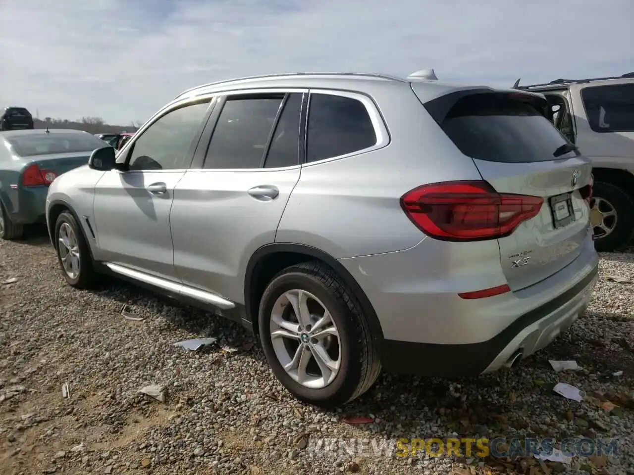 3 Фотография поврежденного автомобиля 5UXTY5C09LLT38500 BMW X3 2020