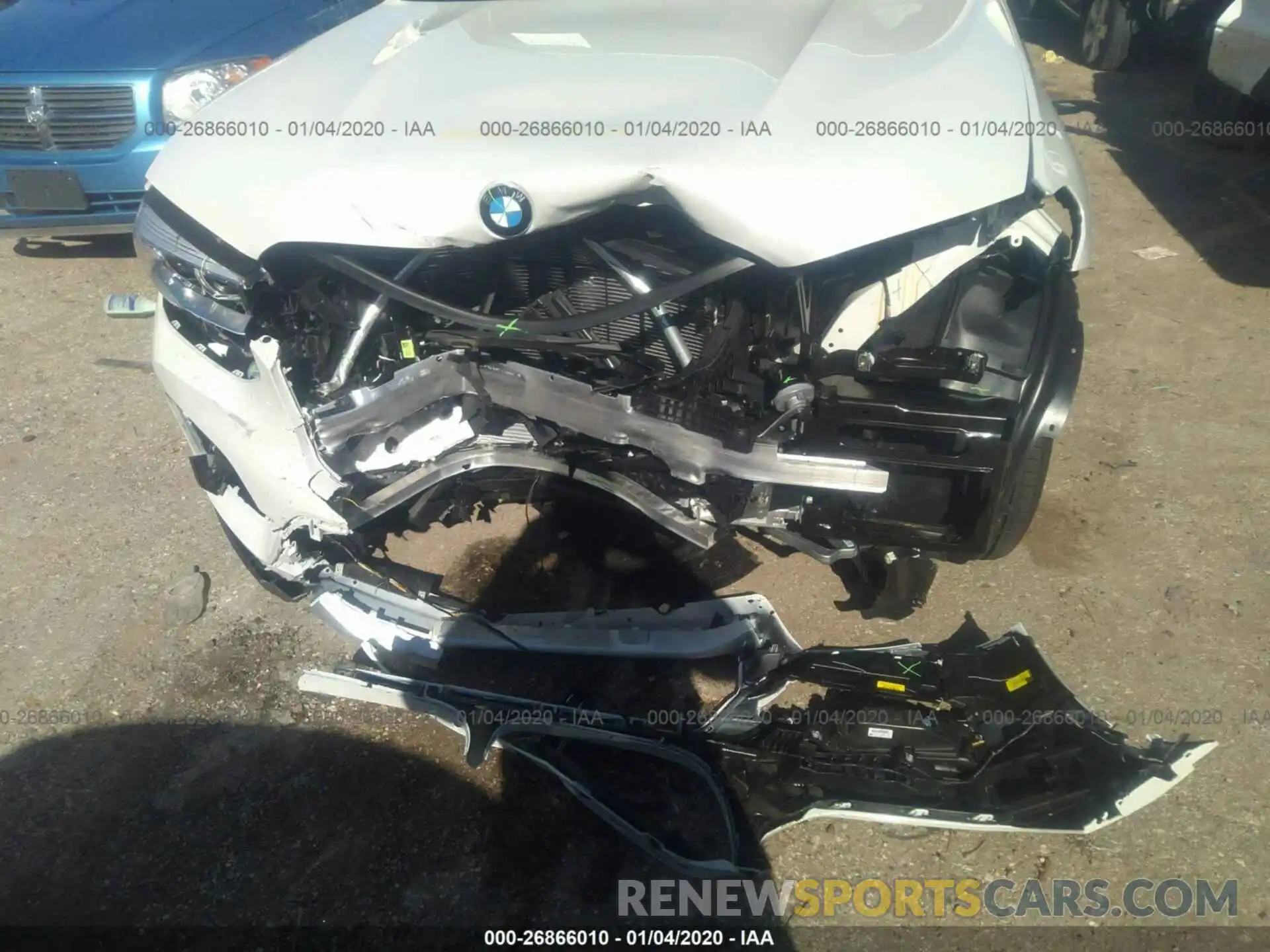 6 Photograph of a damaged car 5UXTY5C0XL9B39195 BMW X3 2020