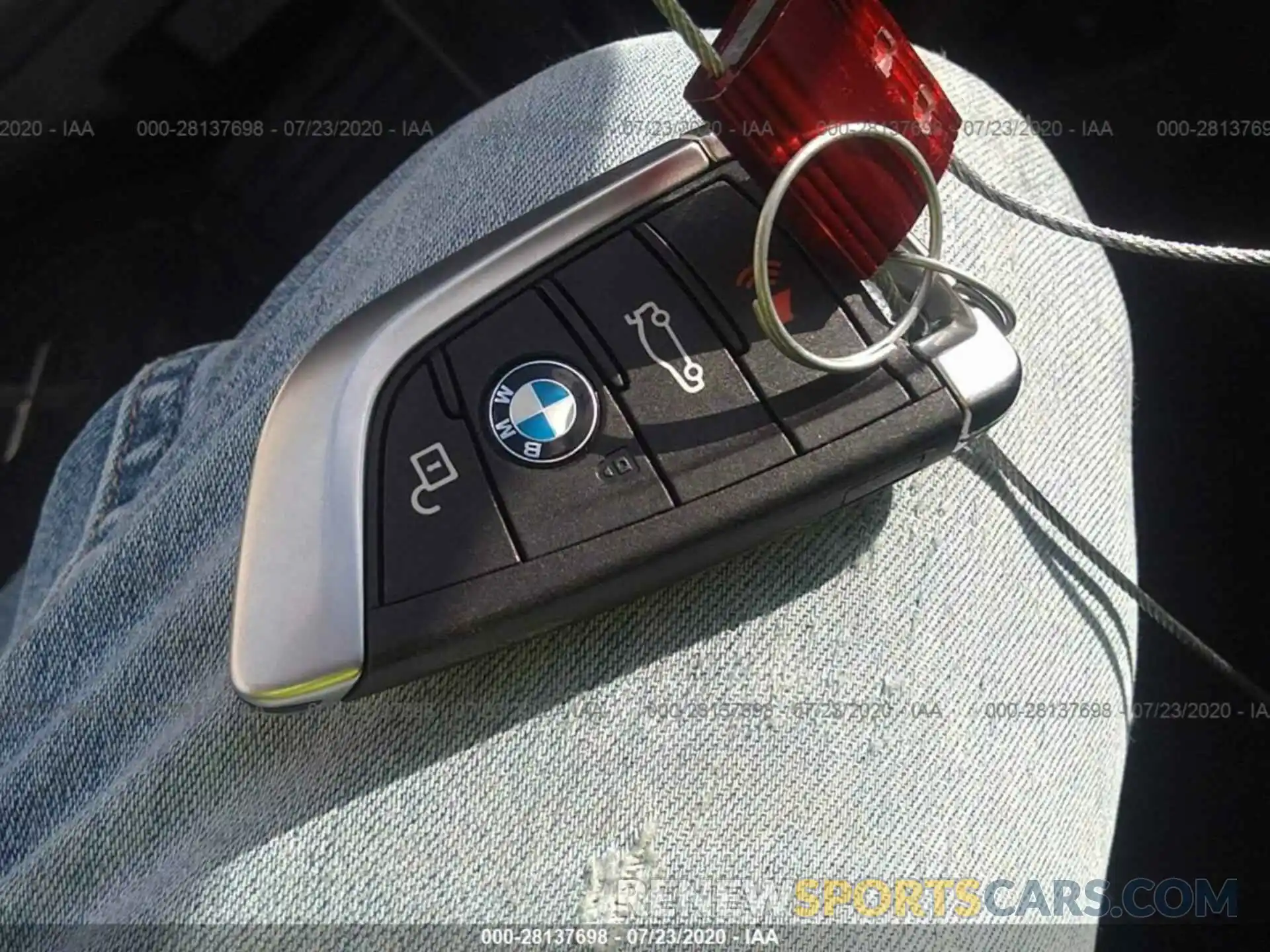 11 Фотография поврежденного автомобиля 5UXTY5C0XL9B39908 BMW X3 2020