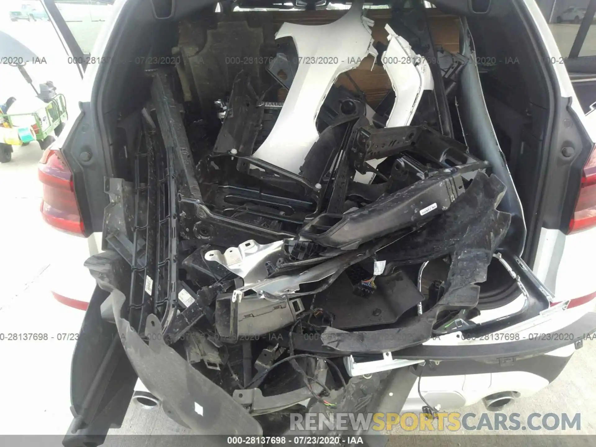 12 Фотография поврежденного автомобиля 5UXTY5C0XL9B39908 BMW X3 2020