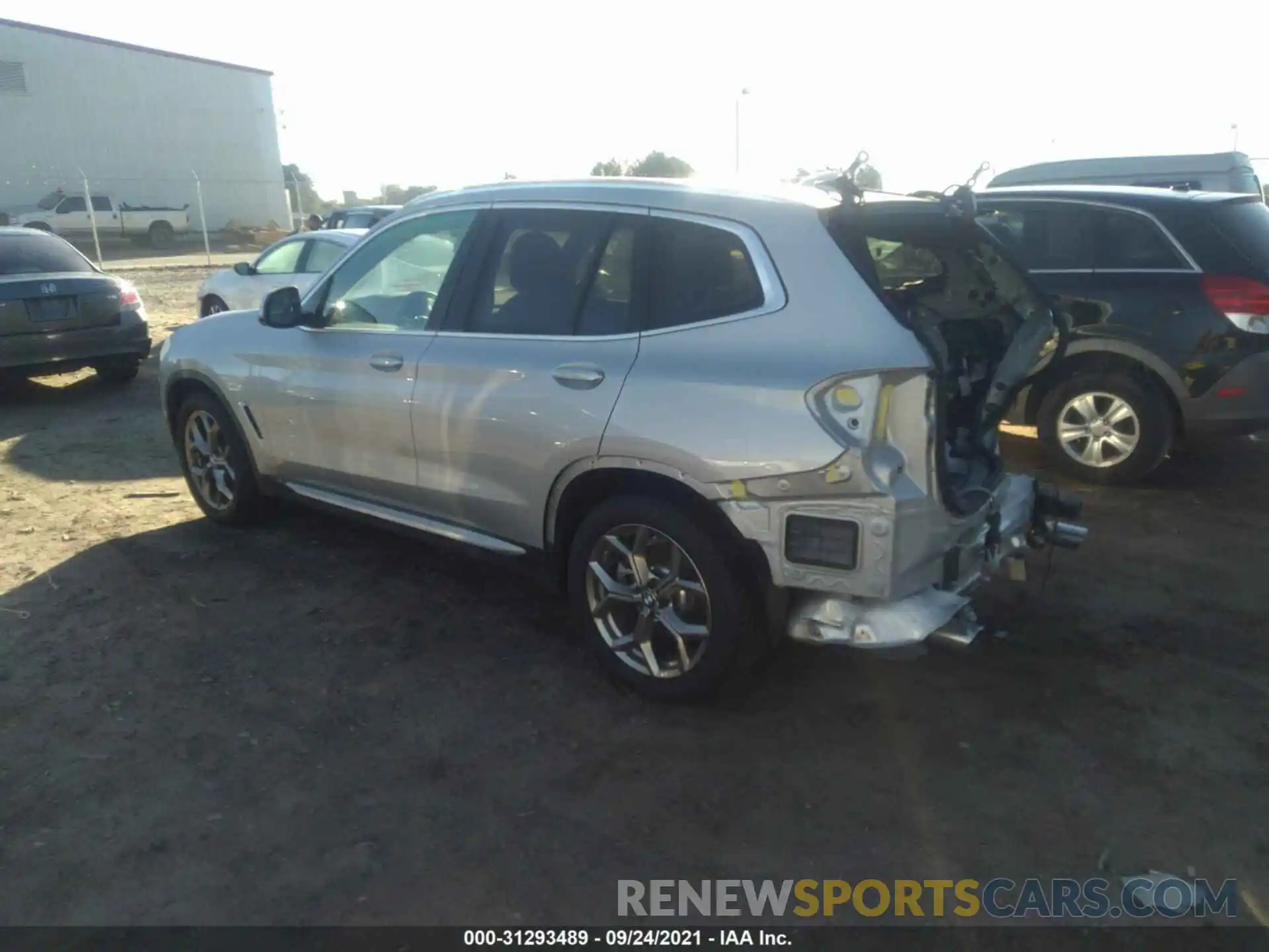 3 Photograph of a damaged car 5UXTY5C0XL9B78658 BMW X3 2020