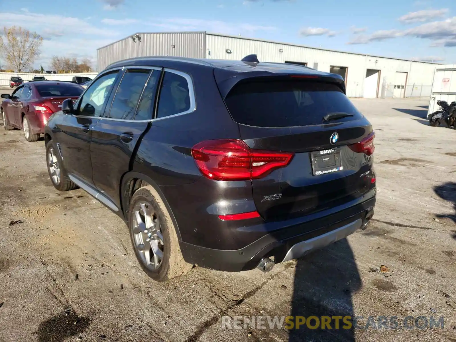 3 Photograph of a damaged car 5UXTY5C0XL9B90440 BMW X3 2020