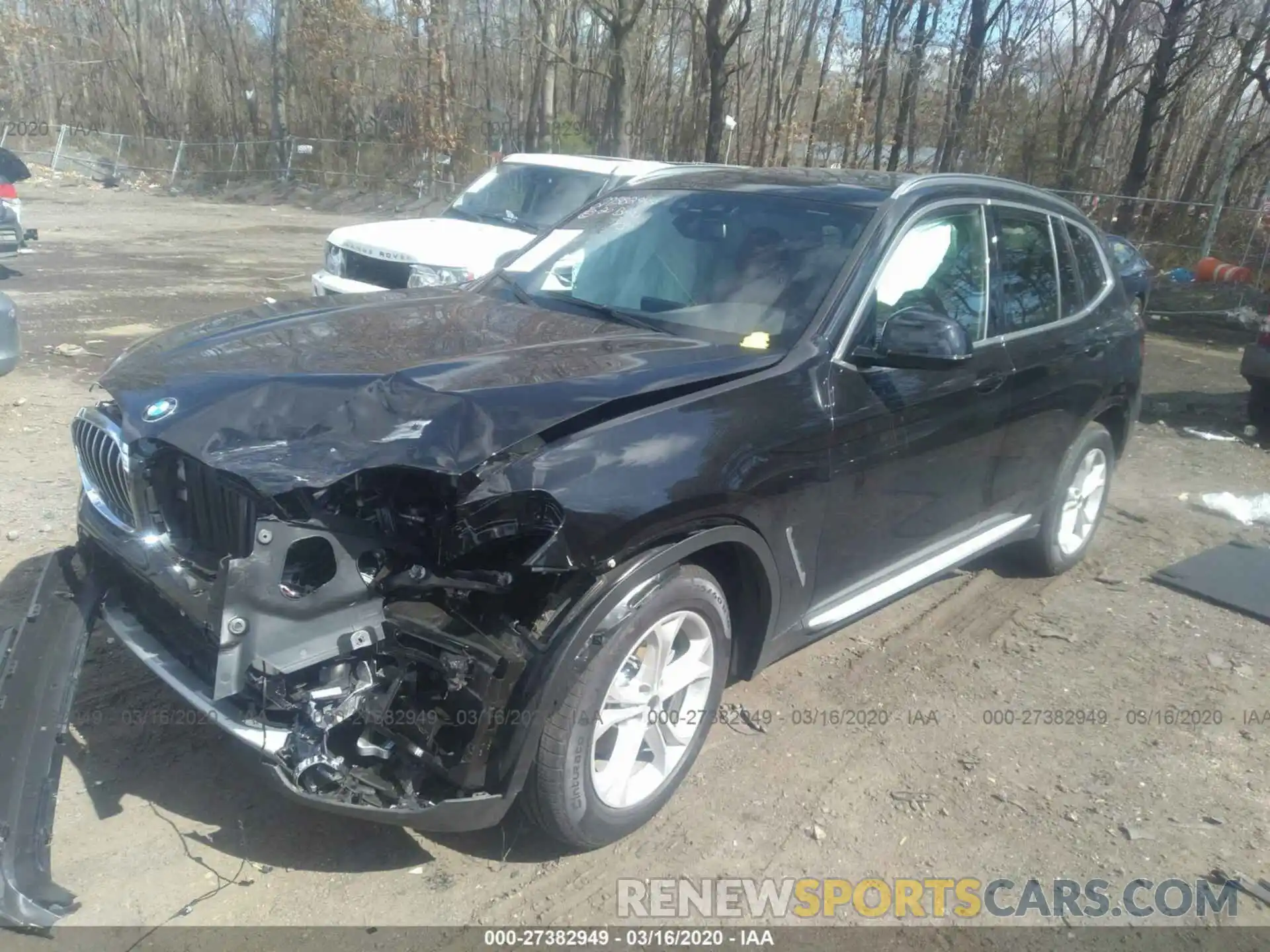 2 Photograph of a damaged car 5UXTY5C0XL9B92222 BMW X3 2020