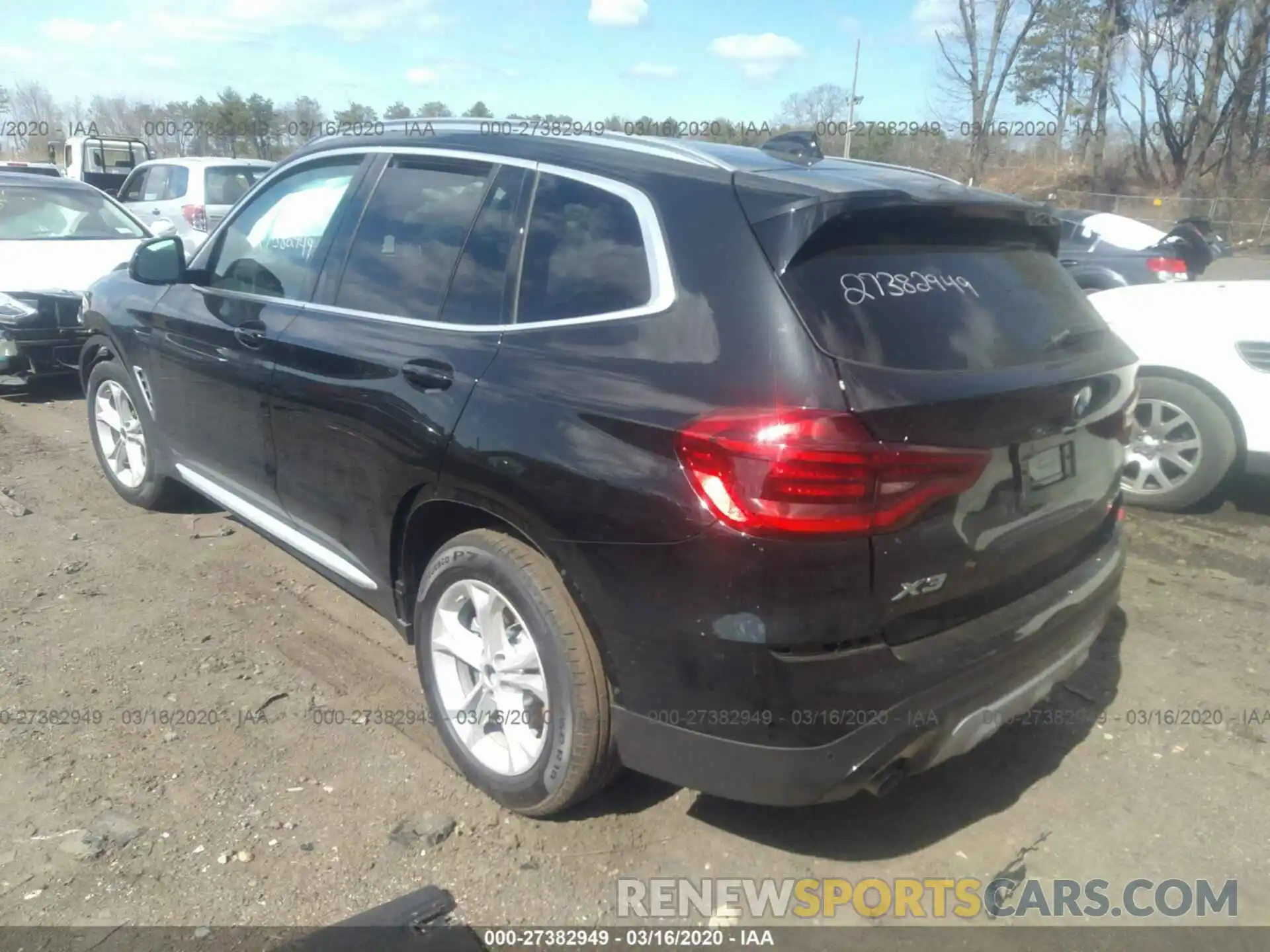 3 Photograph of a damaged car 5UXTY5C0XL9B92222 BMW X3 2020