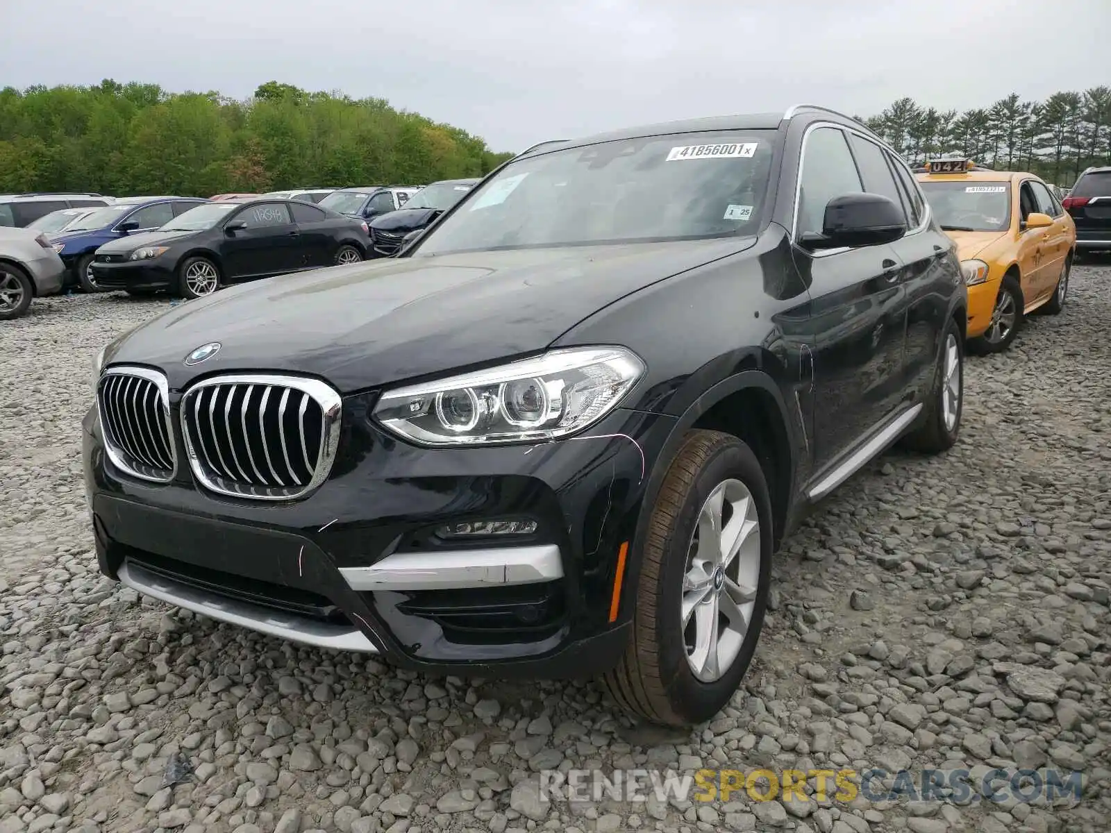 2 Фотография поврежденного автомобиля 5UXTY5C0XL9B93175 BMW X3 2020