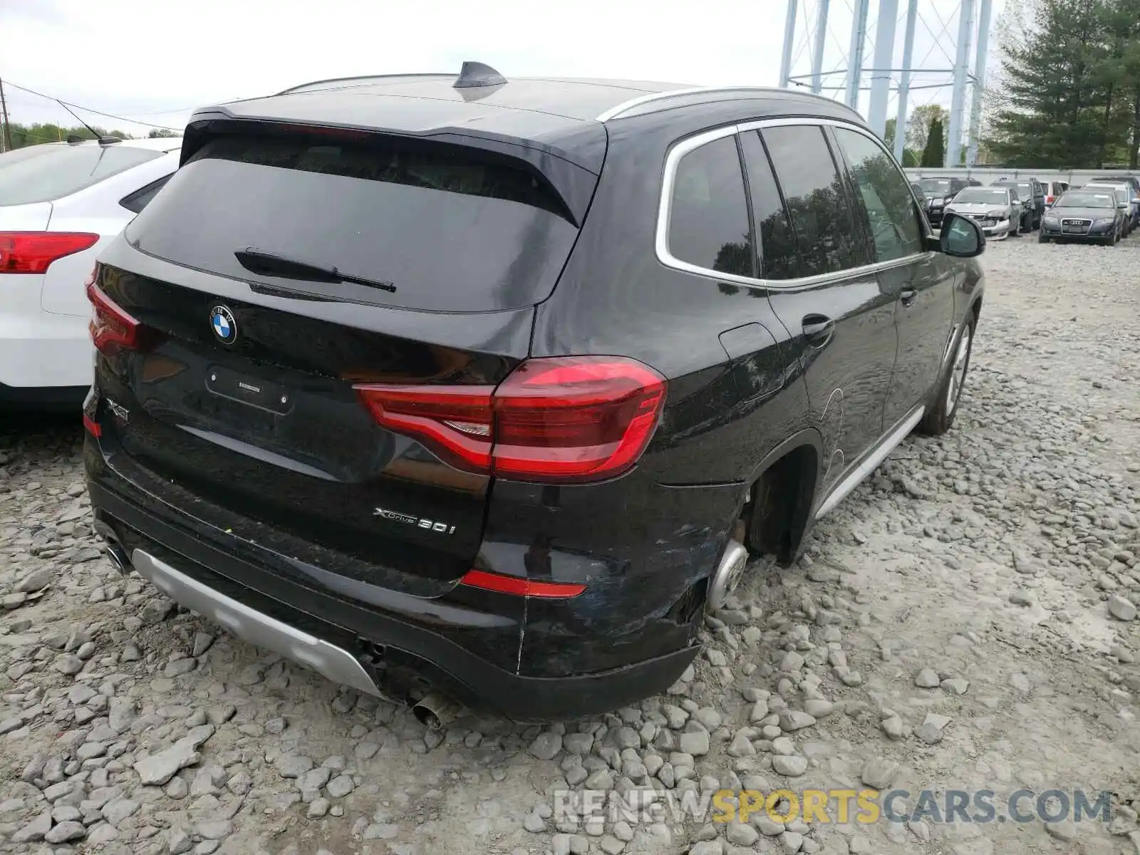 4 Фотография поврежденного автомобиля 5UXTY5C0XL9B93175 BMW X3 2020