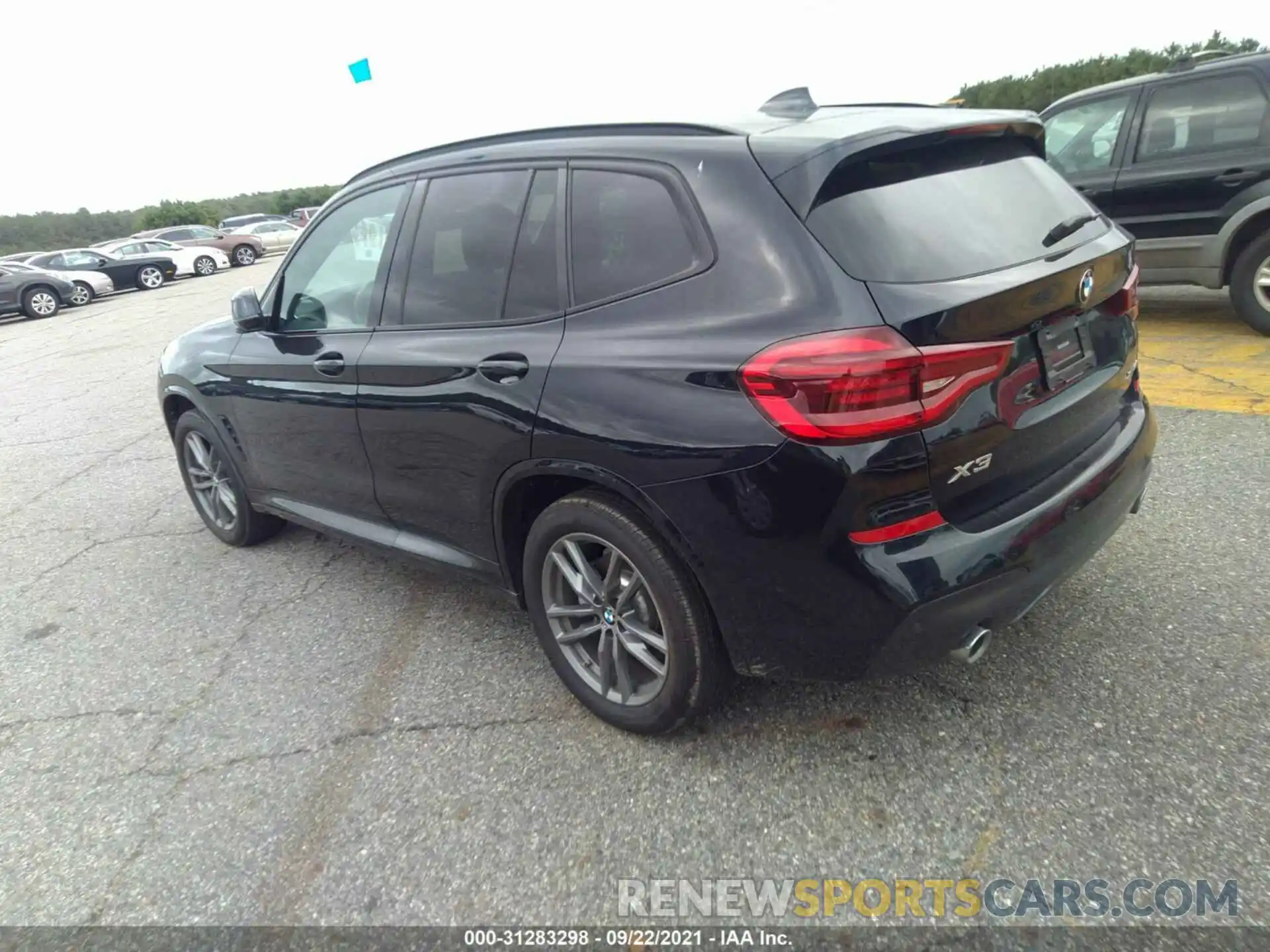 3 Photograph of a damaged car 5UXTY5C0XL9B97551 BMW X3 2020