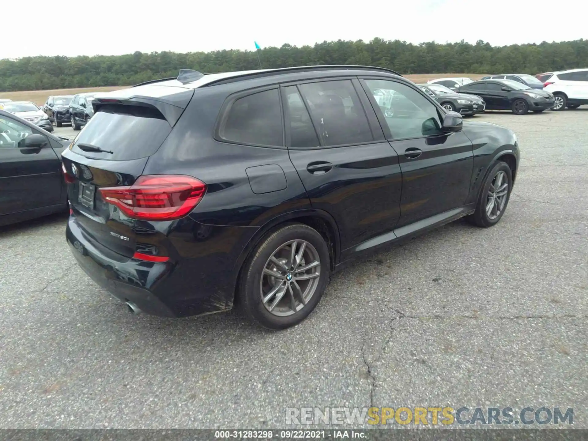 4 Photograph of a damaged car 5UXTY5C0XL9B97551 BMW X3 2020