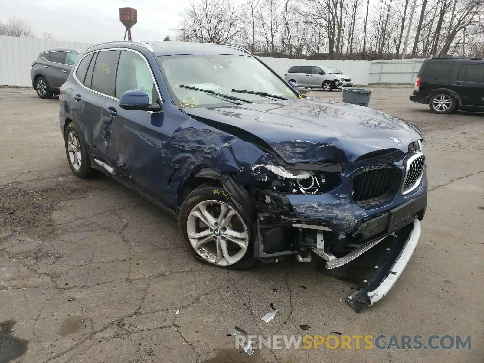 1 Фотография поврежденного автомобиля 5UXTY5C0XL9C13635 BMW X3 2020
