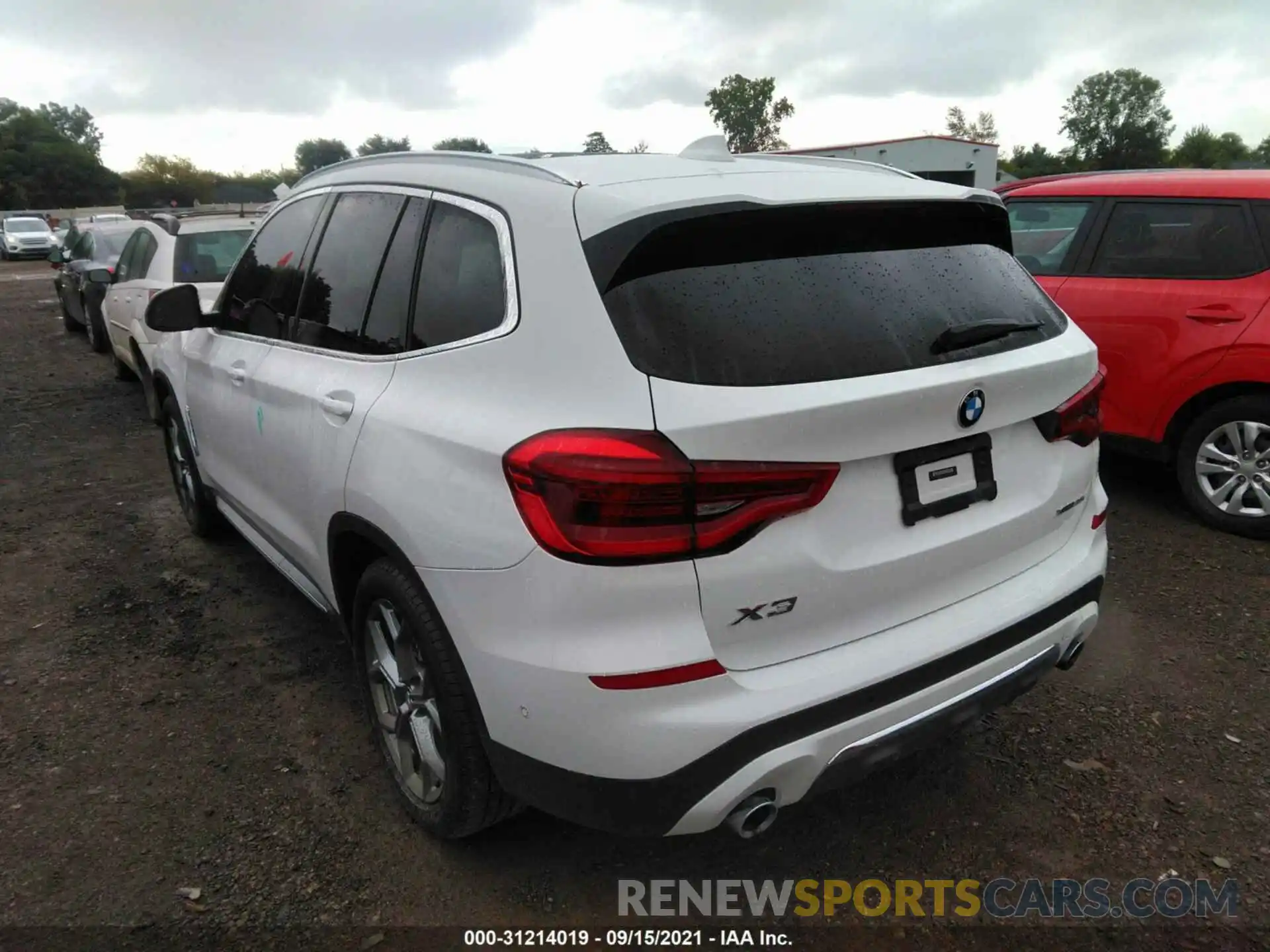 3 Photograph of a damaged car 5UXTY5C0XL9C16213 BMW X3 2020