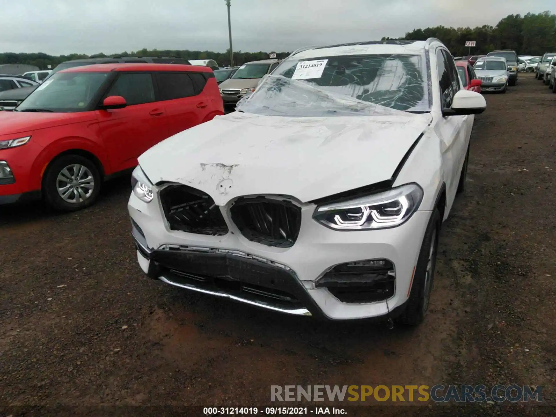 6 Photograph of a damaged car 5UXTY5C0XL9C16213 BMW X3 2020