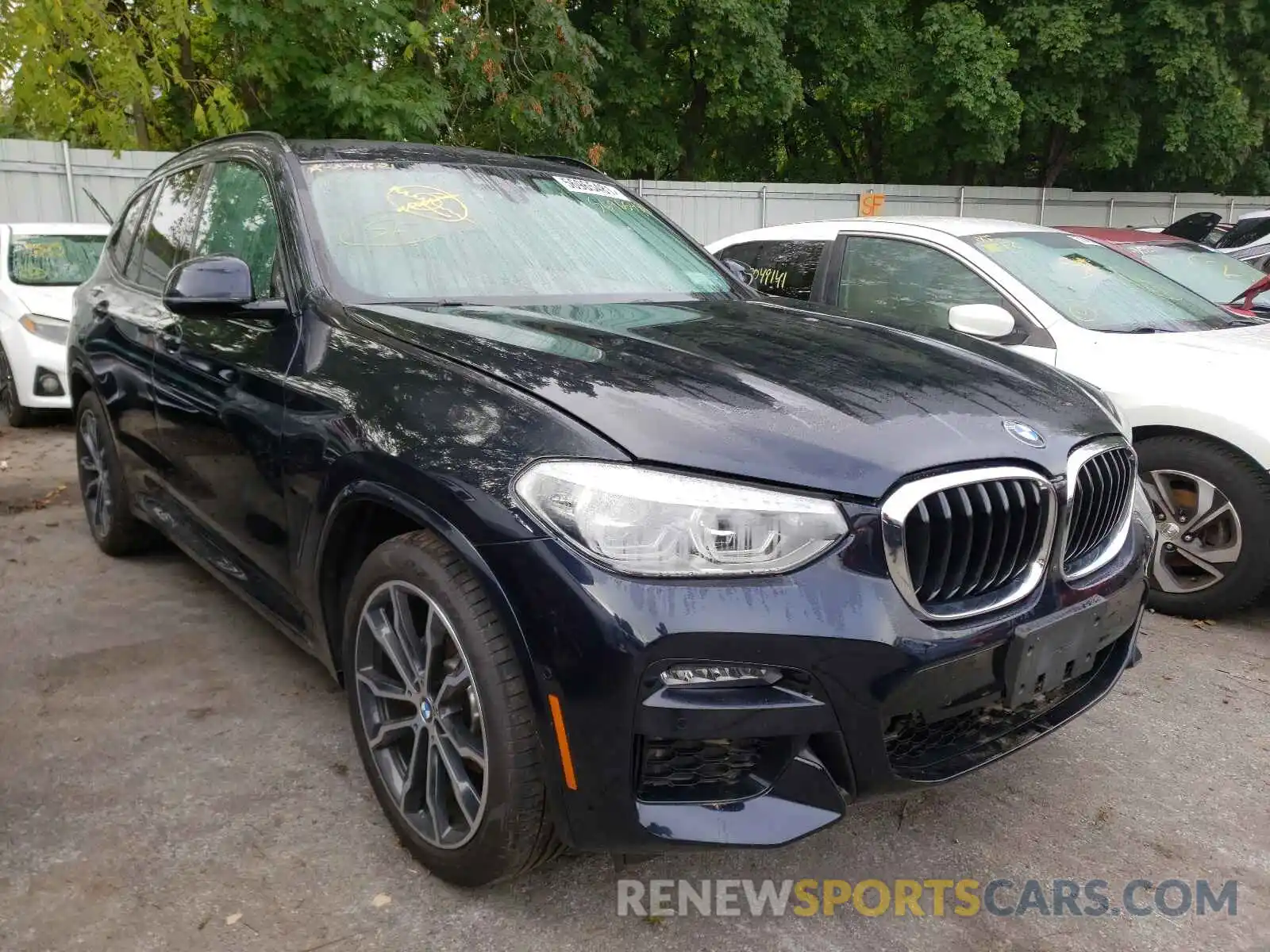 1 Photograph of a damaged car 5UXTY5C0XL9C89906 BMW X3 2020