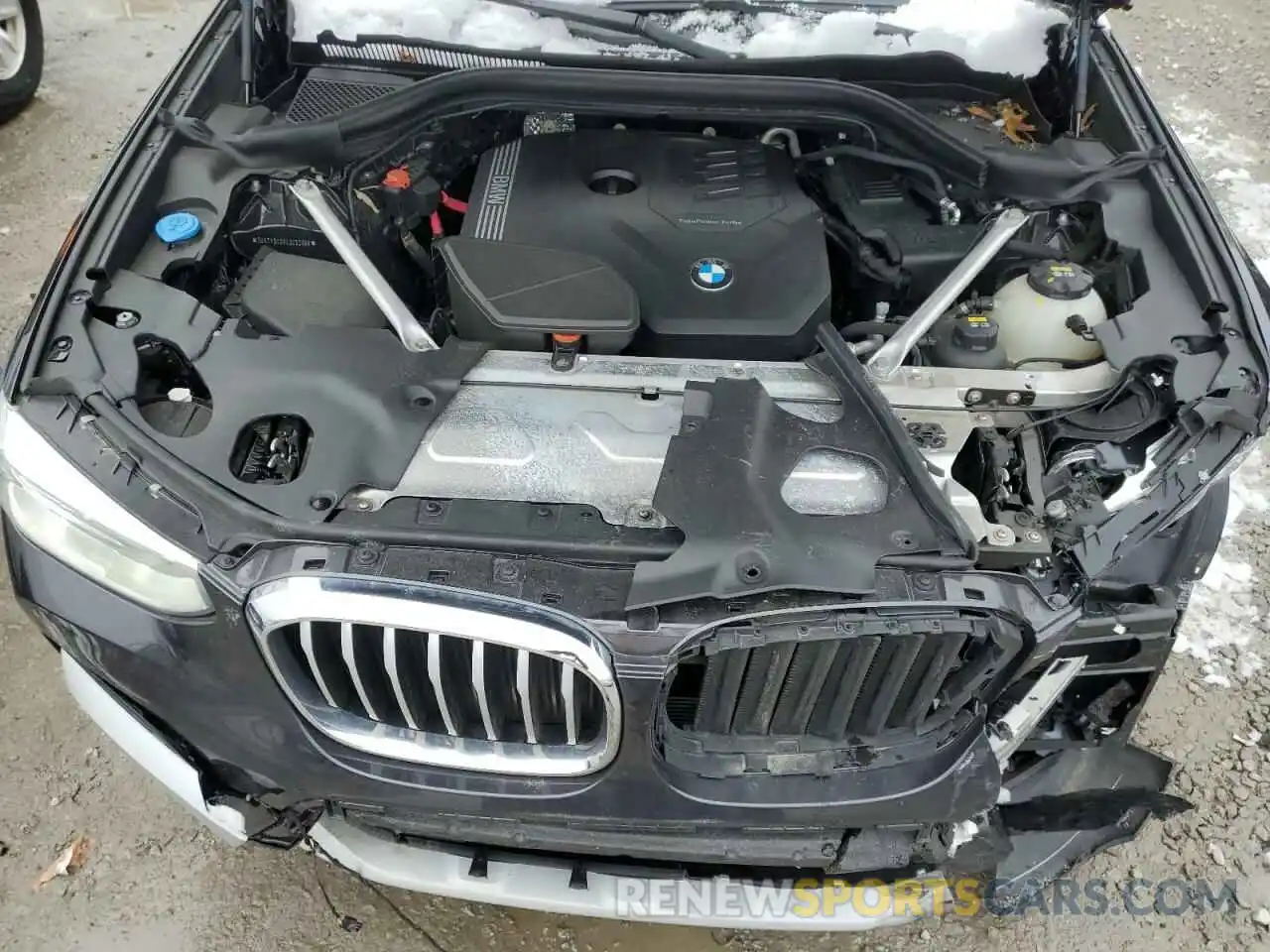 11 Фотография поврежденного автомобиля 5UXTY5C0XL9C92868 BMW X3 2020