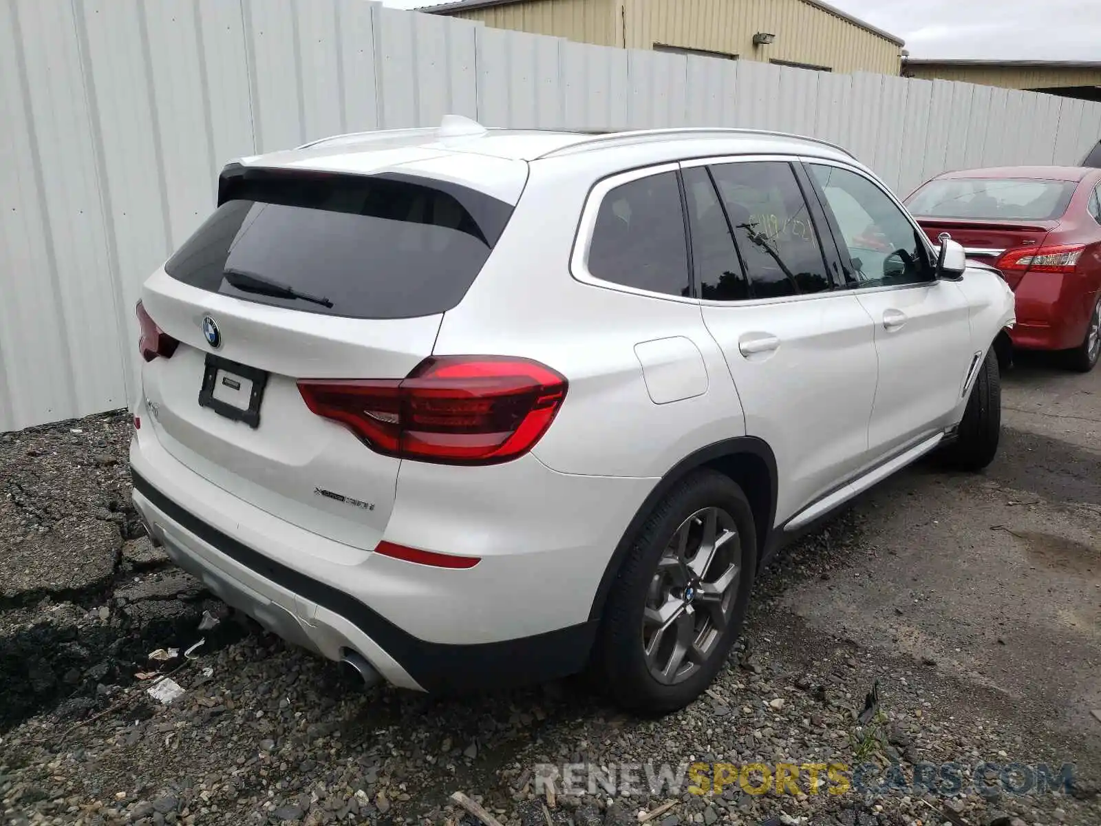 4 Photograph of a damaged car 5UXTY5C0XL9D03660 BMW X3 2020