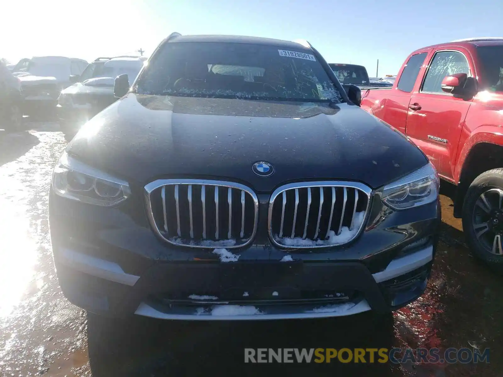 9 Photograph of a damaged car 5UXTY5C0XL9D30714 BMW X3 2020