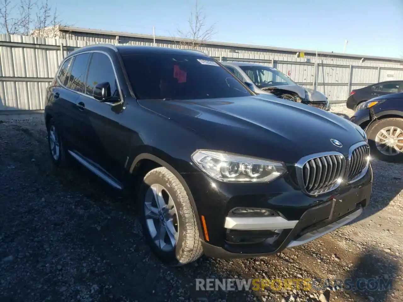 1 Photograph of a damaged car 5UXTY5C0XLLE57935 BMW X3 2020