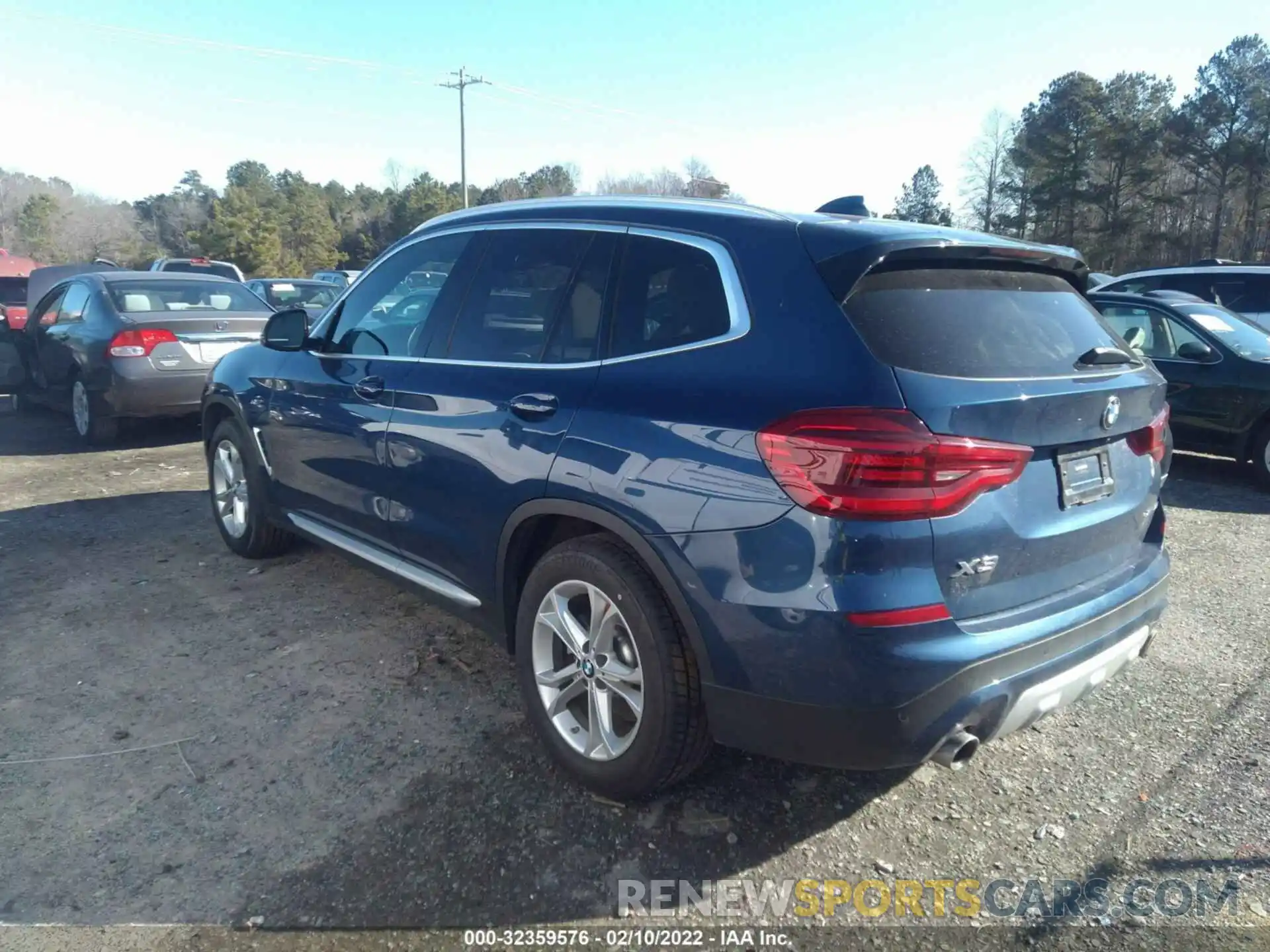 3 Photograph of a damaged car 5UXTY5C0XLLE58194 BMW X3 2020