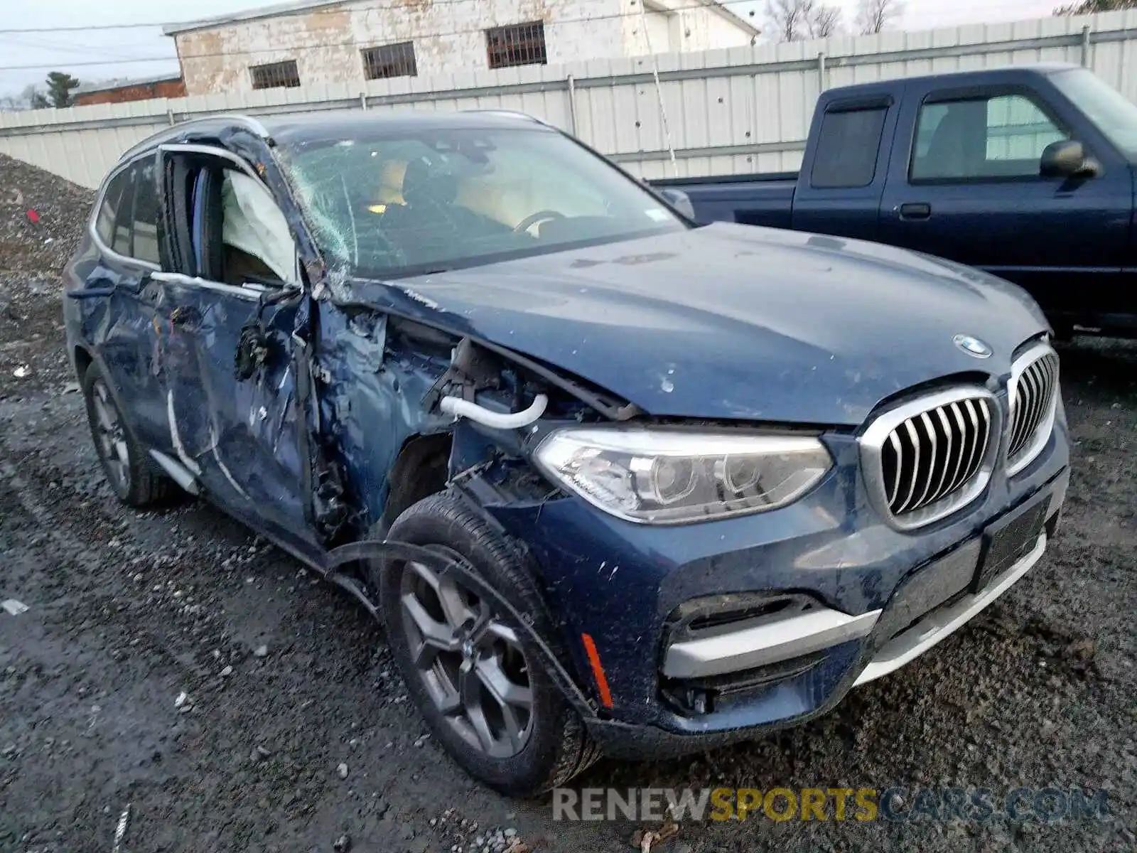 1 Фотография поврежденного автомобиля 5UXTY5C0XLLT35296 BMW X3 2020