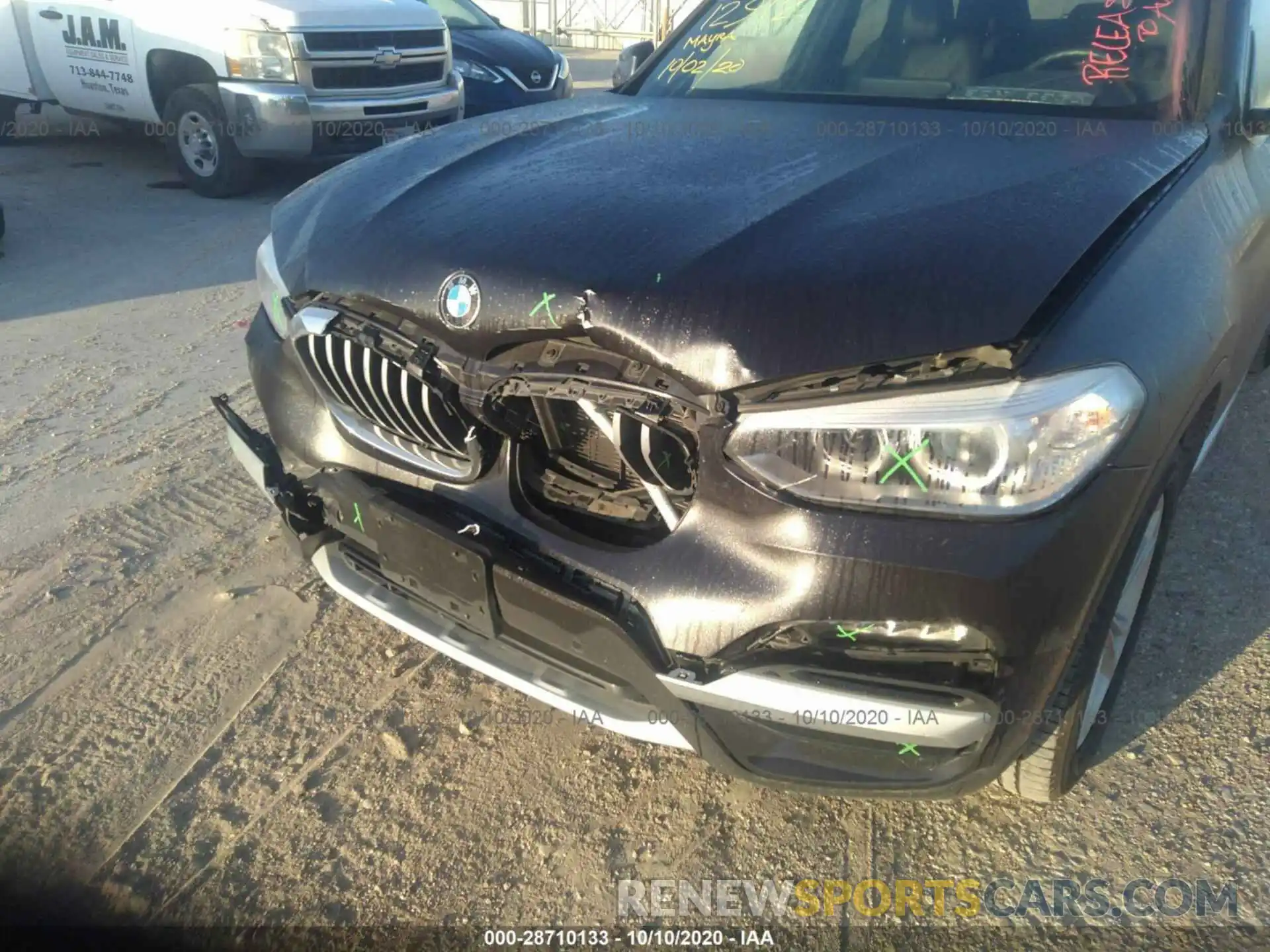 6 Photograph of a damaged car 5UXTY5C0XLLT36979 BMW X3 2020