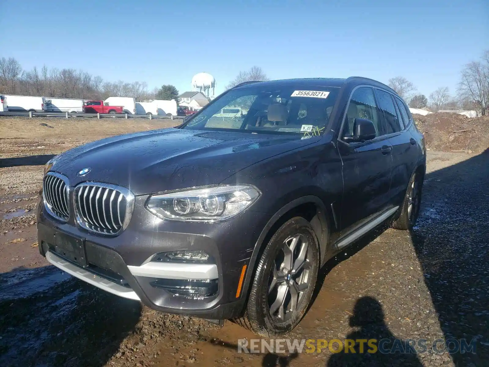 2 Photograph of a damaged car 5UXTY5C0XLLT38070 BMW X3 2020