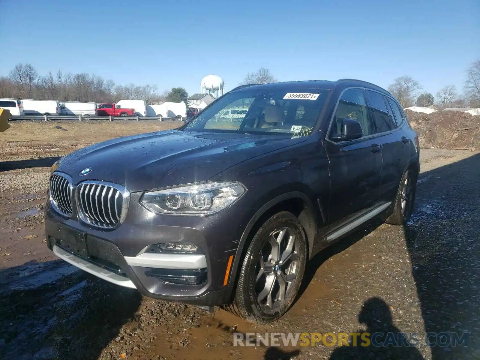 9 Photograph of a damaged car 5UXTY5C0XLLT38070 BMW X3 2020