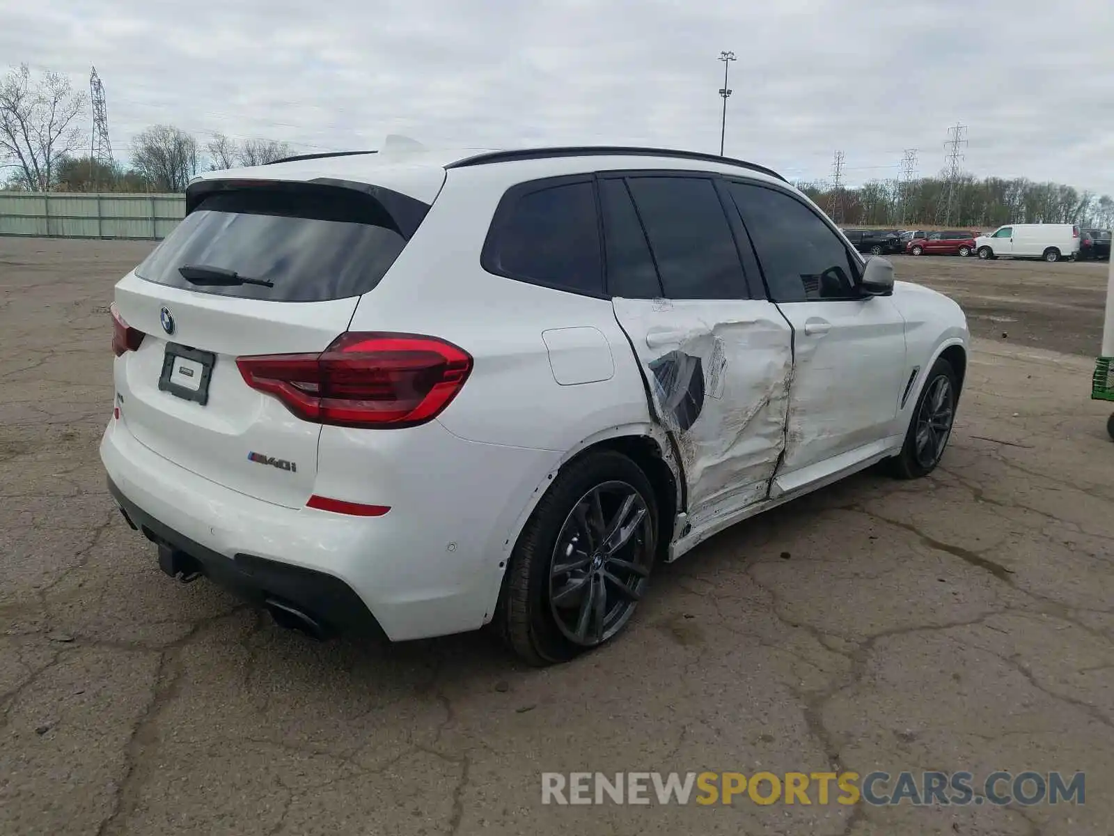 4 Photograph of a damaged car 5UXTY9C00L9B74061 BMW X3 2020