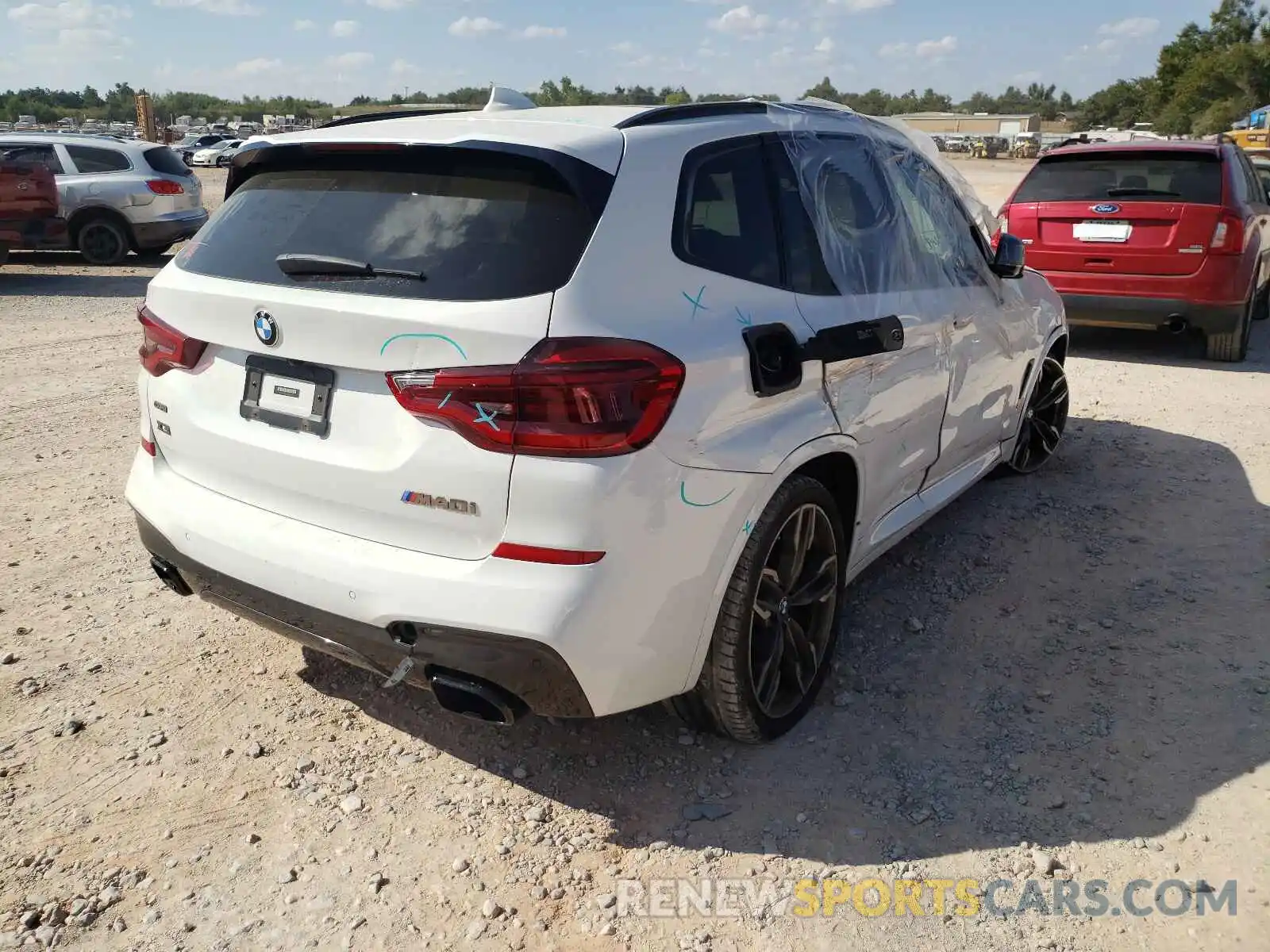 4 Photograph of a damaged car 5UXTY9C00L9B82015 BMW X3 2020