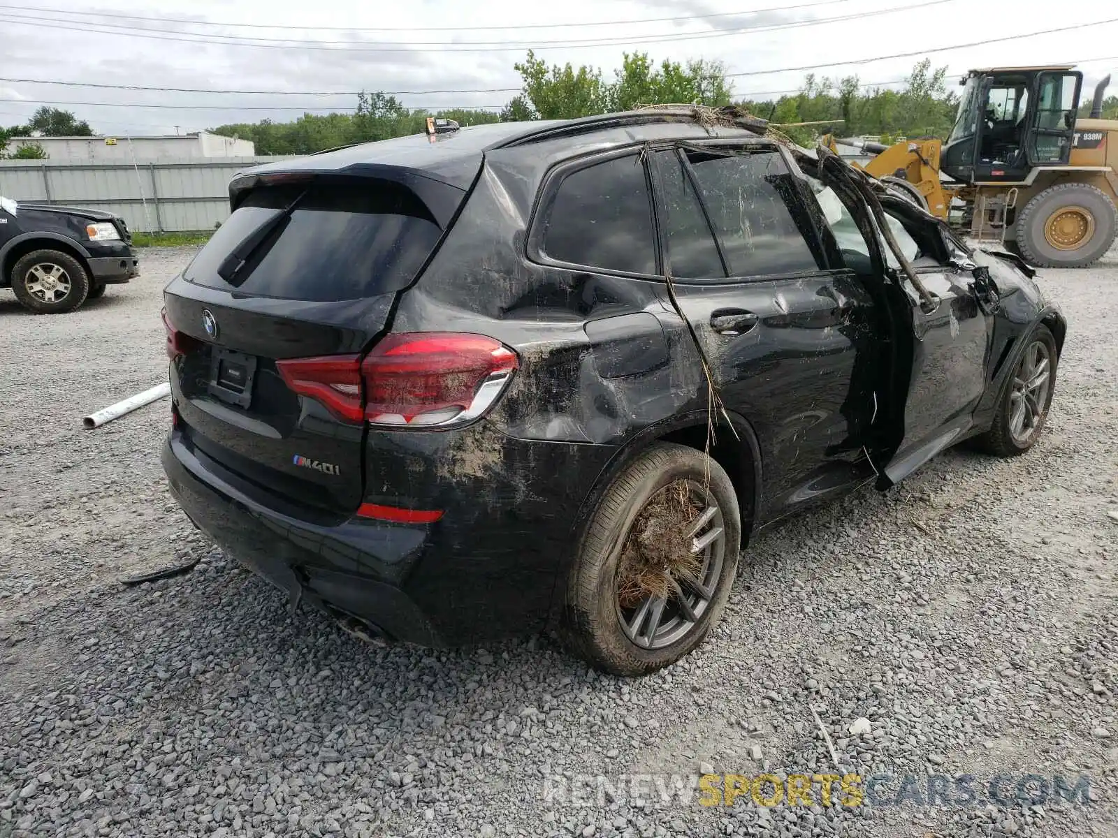 4 Фотография поврежденного автомобиля 5UXTY9C01L9B01510 BMW X3 2020