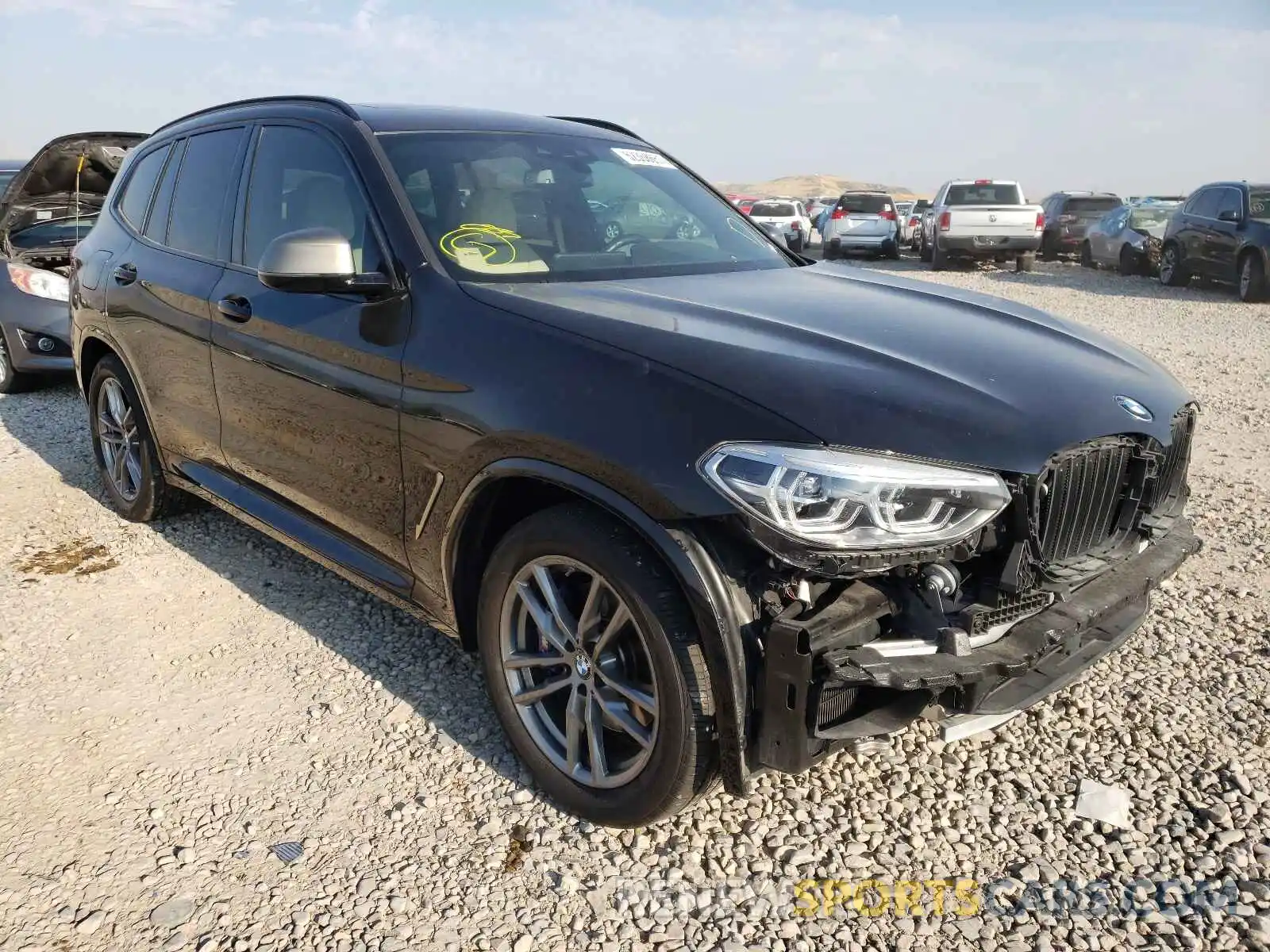 1 Фотография поврежденного автомобиля 5UXTY9C01L9B08196 BMW X3 2020