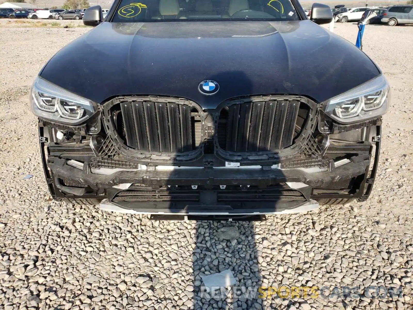 9 Фотография поврежденного автомобиля 5UXTY9C01L9B08196 BMW X3 2020