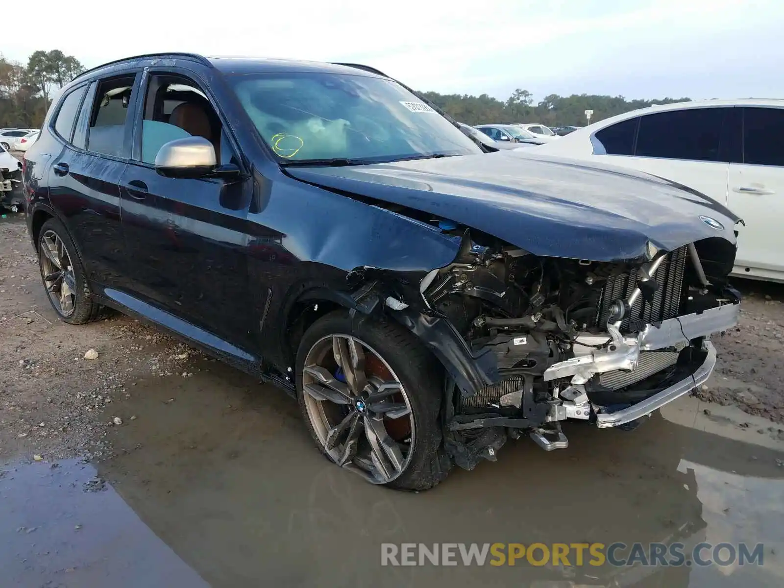 1 Photograph of a damaged car 5UXTY9C01L9B14807 BMW X3 2020