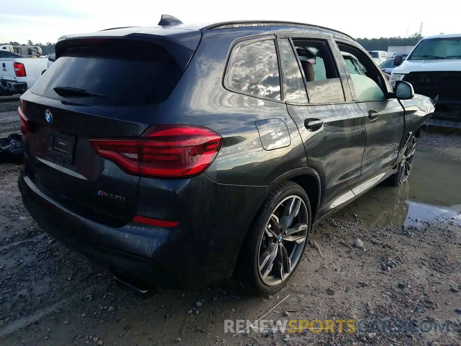 4 Фотография поврежденного автомобиля 5UXTY9C01L9B14807 BMW X3 2020