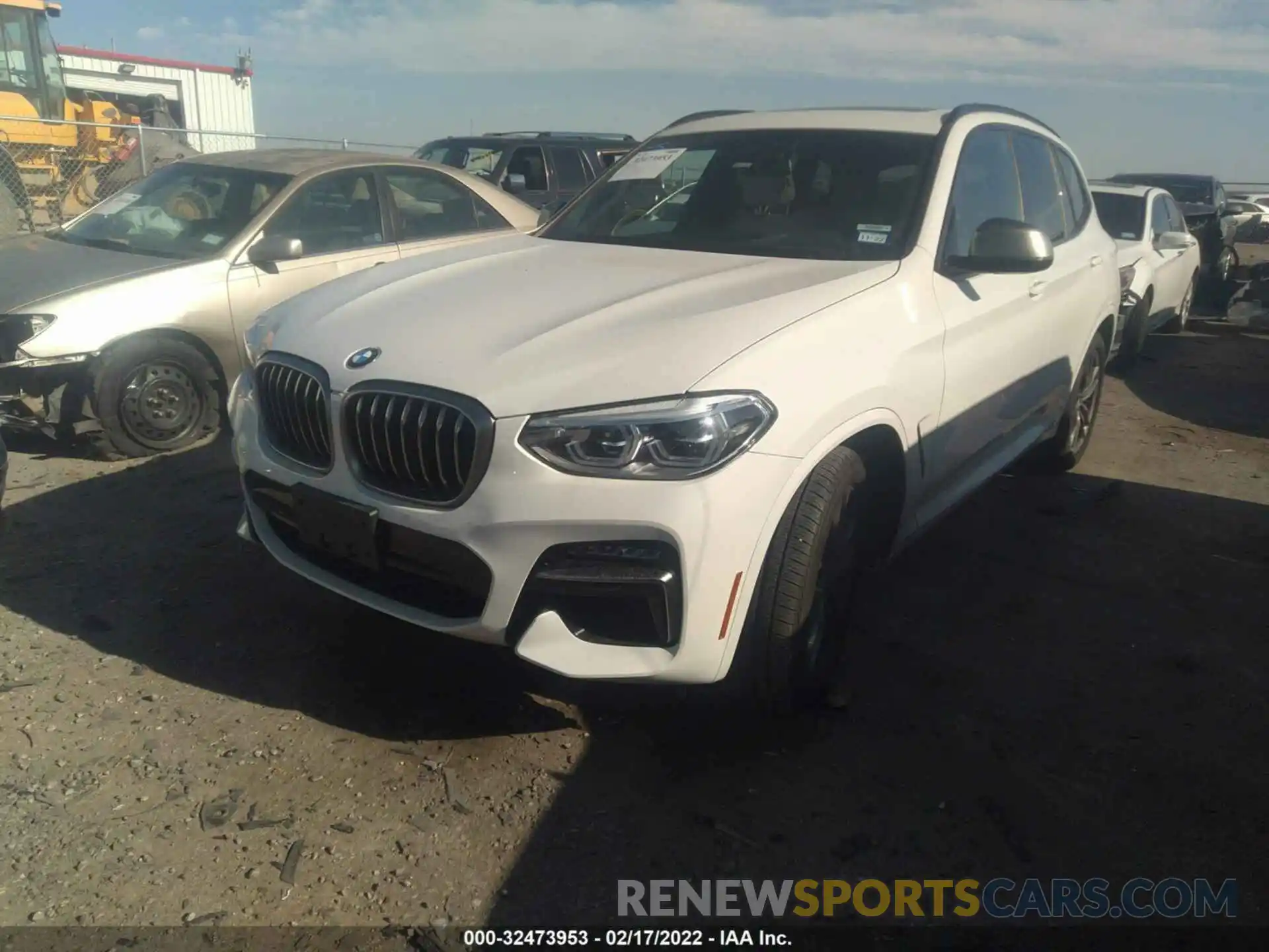 2 Фотография поврежденного автомобиля 5UXTY9C01L9B91841 BMW X3 2020