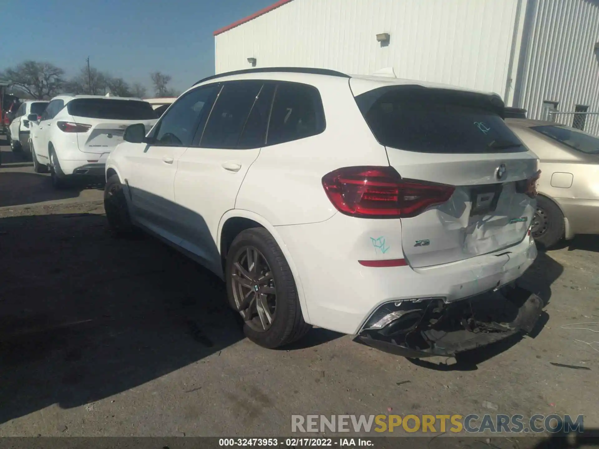 3 Photograph of a damaged car 5UXTY9C01L9B91841 BMW X3 2020