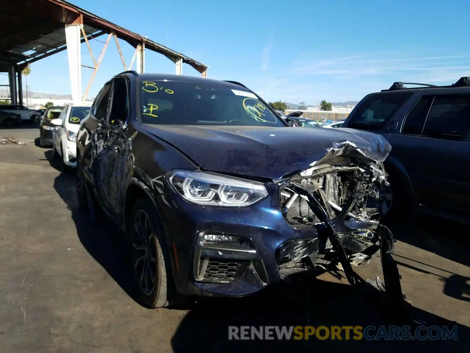 1 Photograph of a damaged car 5UXTY9C01LL304218 BMW X3 2020