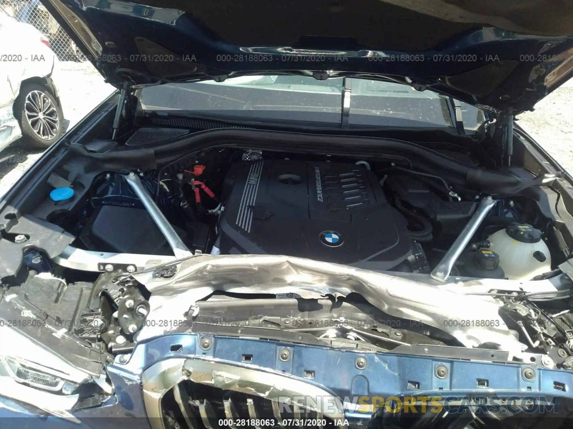 10 Фотография поврежденного автомобиля 5UXTY9C01LLE59807 BMW X3 2020