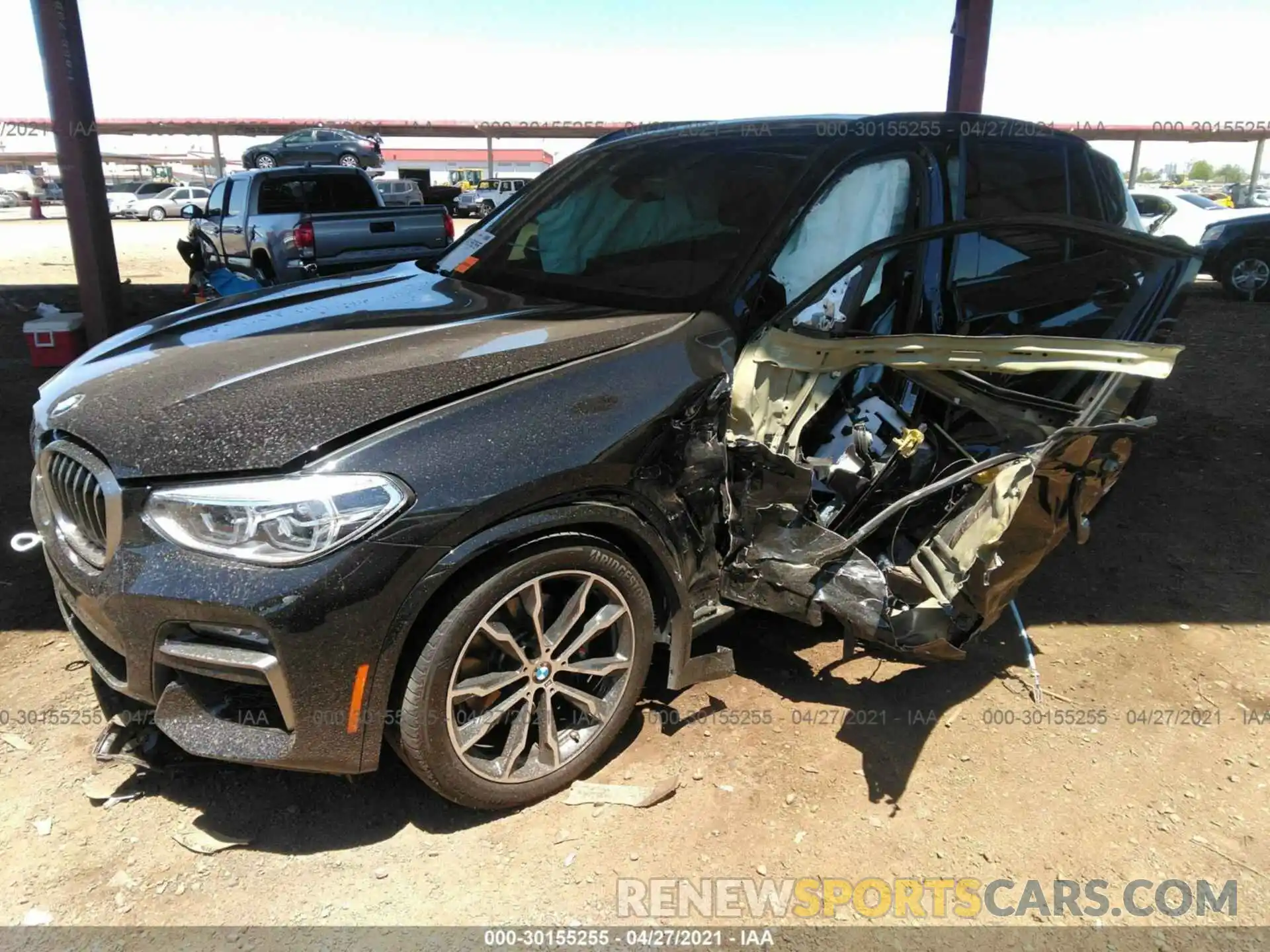 2 Photograph of a damaged car 5UXTY9C02L9B08465 BMW X3 2020