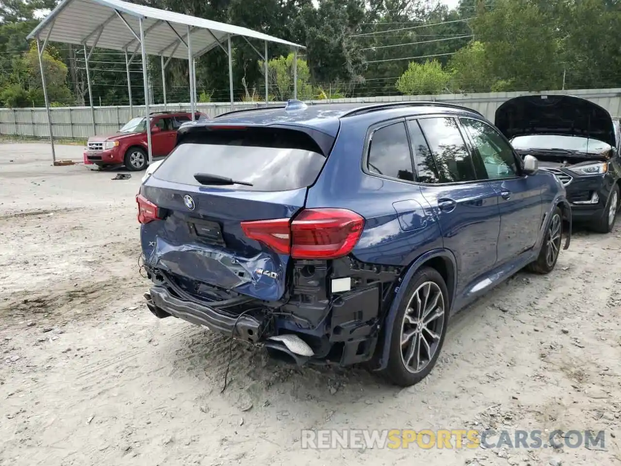 4 Photograph of a damaged car 5UXTY9C02LL304339 BMW X3 2020