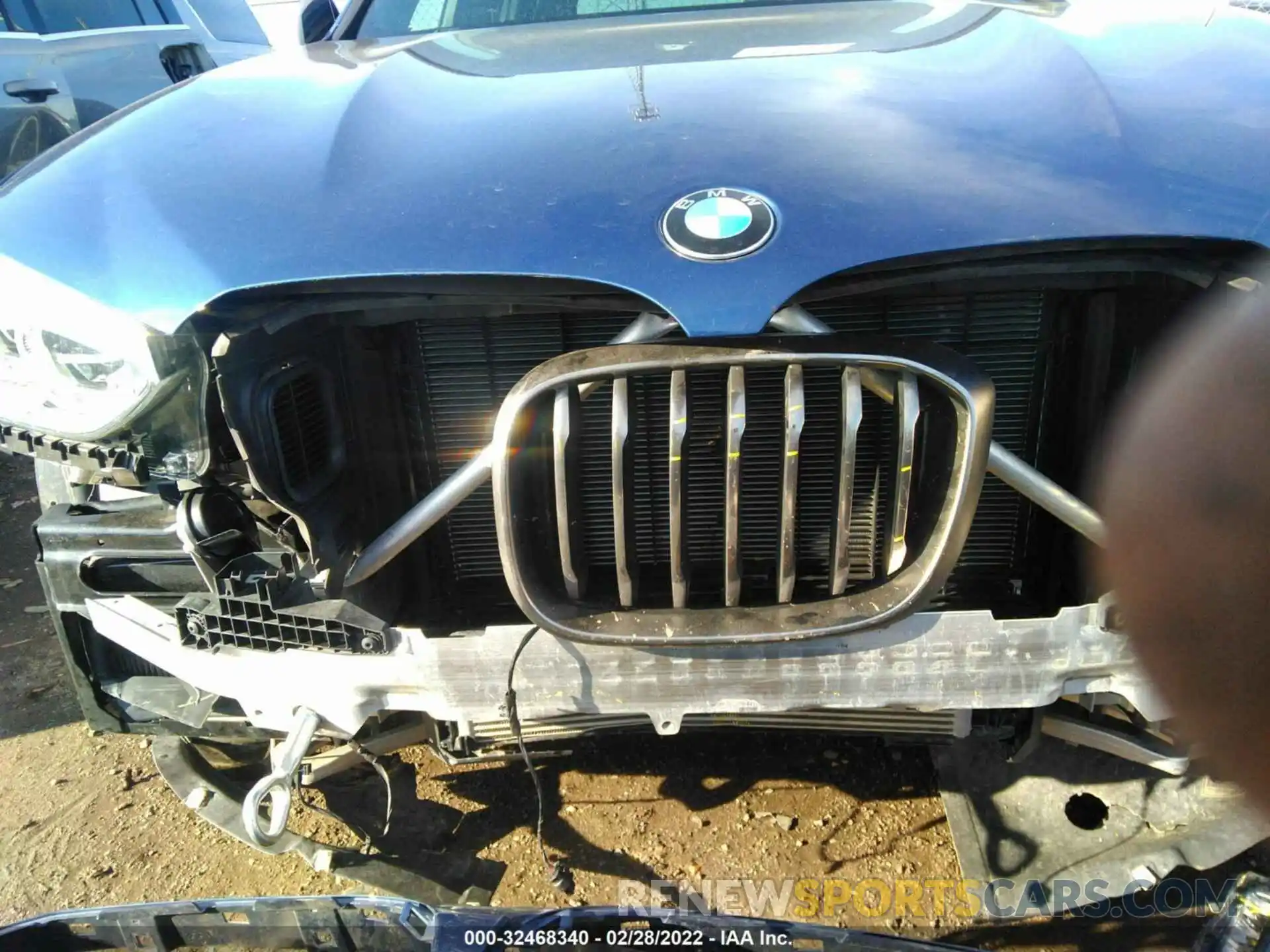 6 Фотография поврежденного автомобиля 5UXTY9C03L9C14990 BMW X3 2020