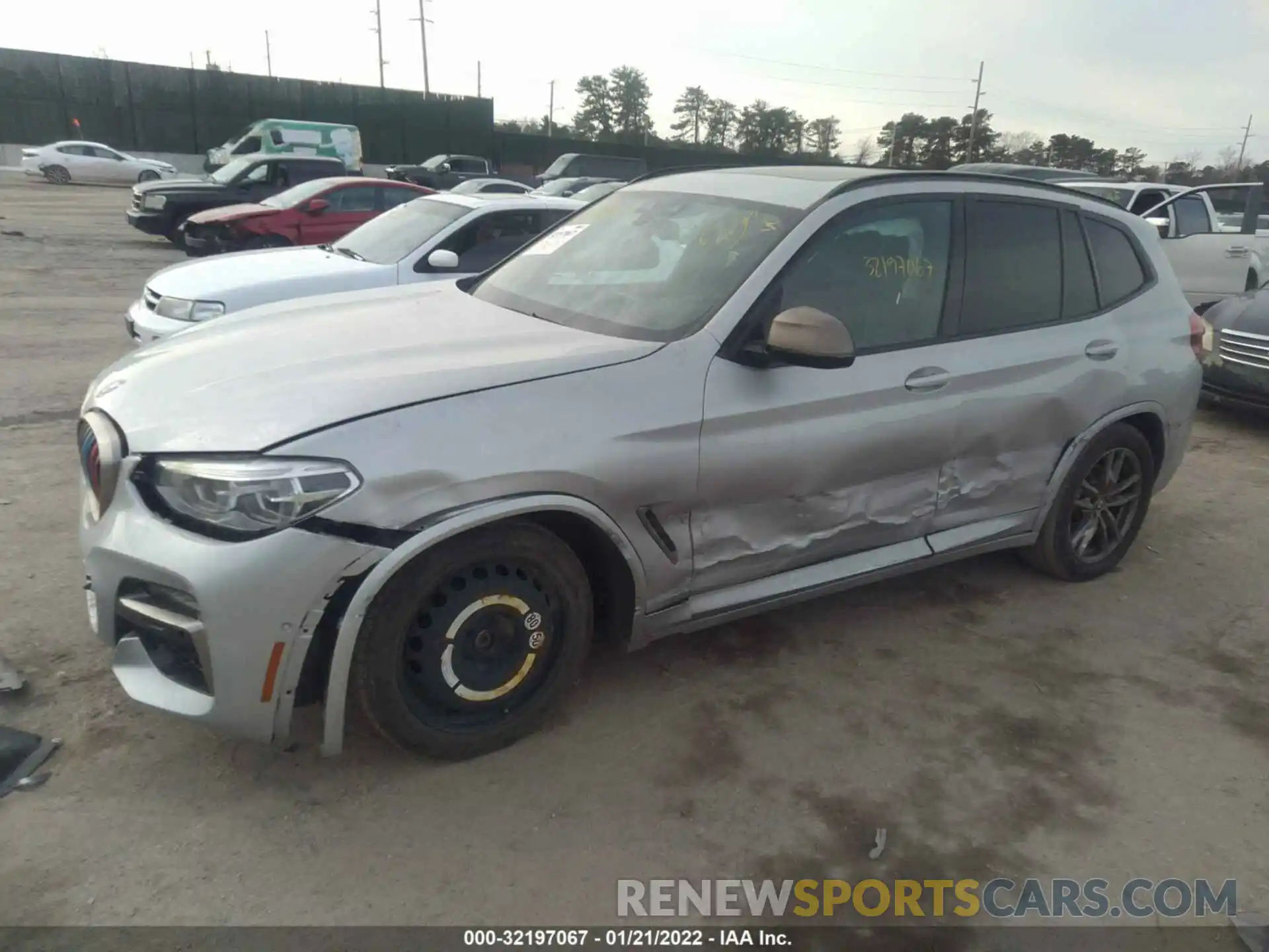 2 Фотография поврежденного автомобиля 5UXTY9C04L9B20598 BMW X3 2020