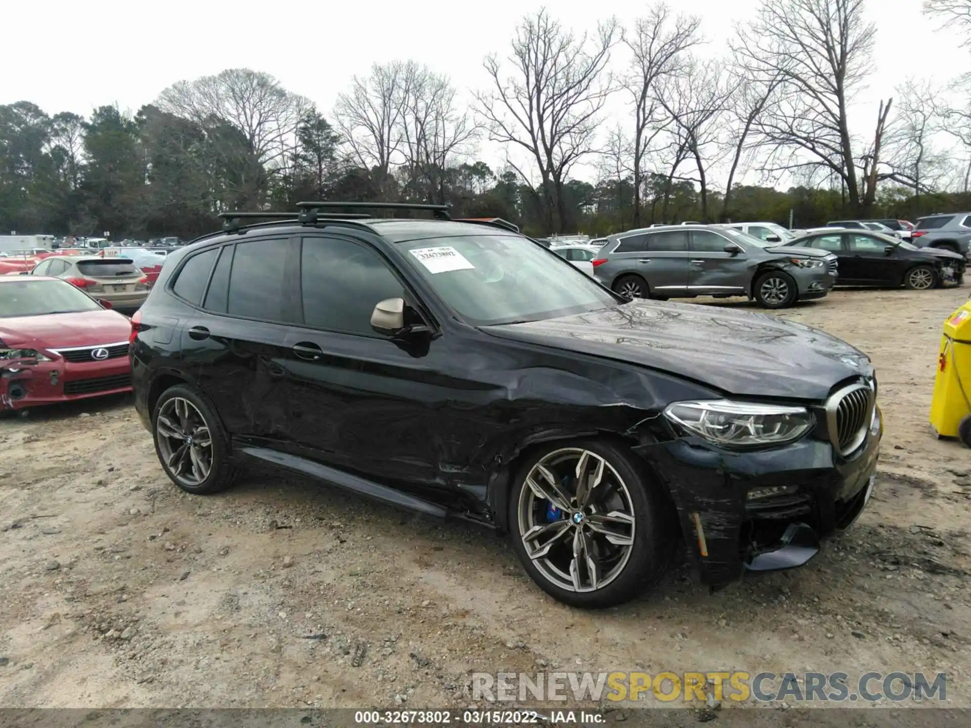 1 Photograph of a damaged car 5UXTY9C04L9B57599 BMW X3 2020