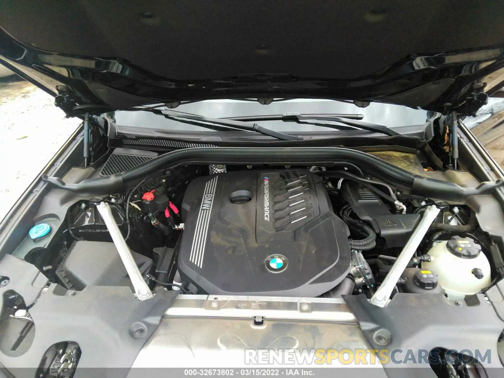 10 Фотография поврежденного автомобиля 5UXTY9C04L9B57599 BMW X3 2020